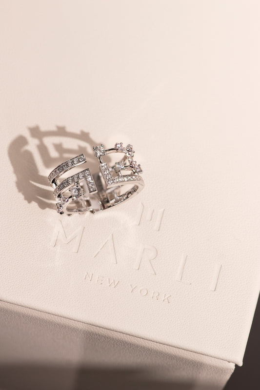 Marli Avenues White Gold Diamond Ring