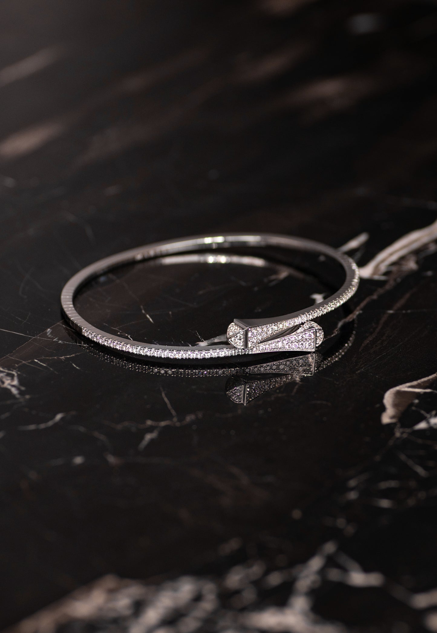 Marli Cleo White Gold Full Diamond Bracelet