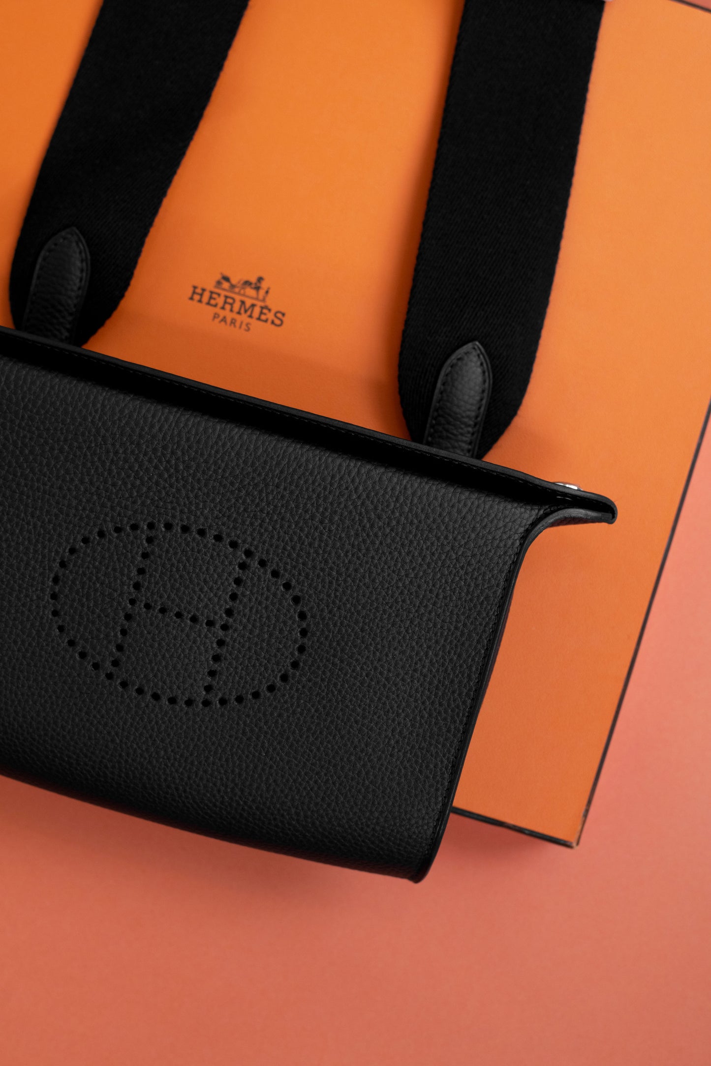 Hermès Videpoches Togo Black