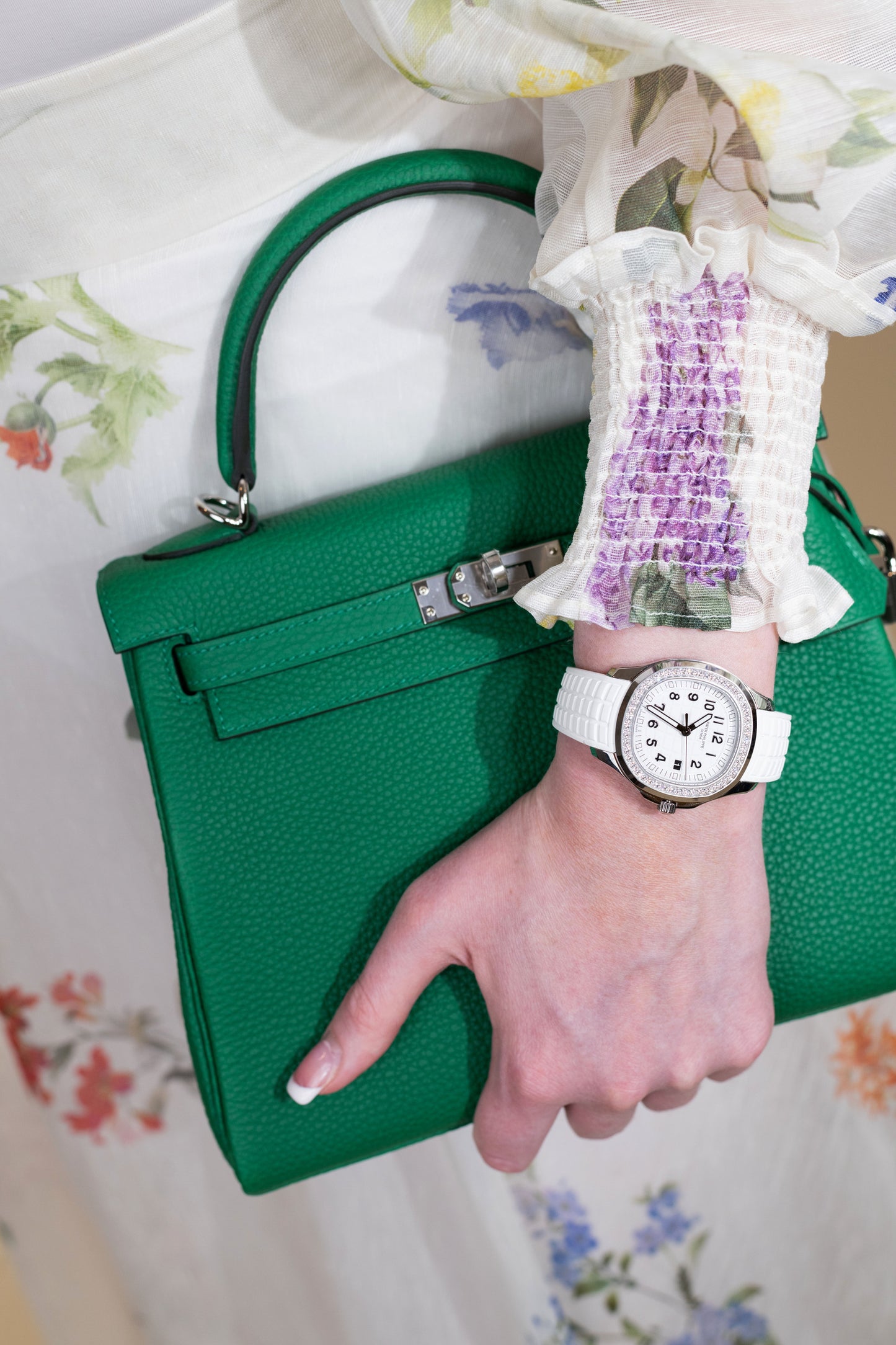 Hermès Kelly 25 Togo in Vert Vertigo PHW