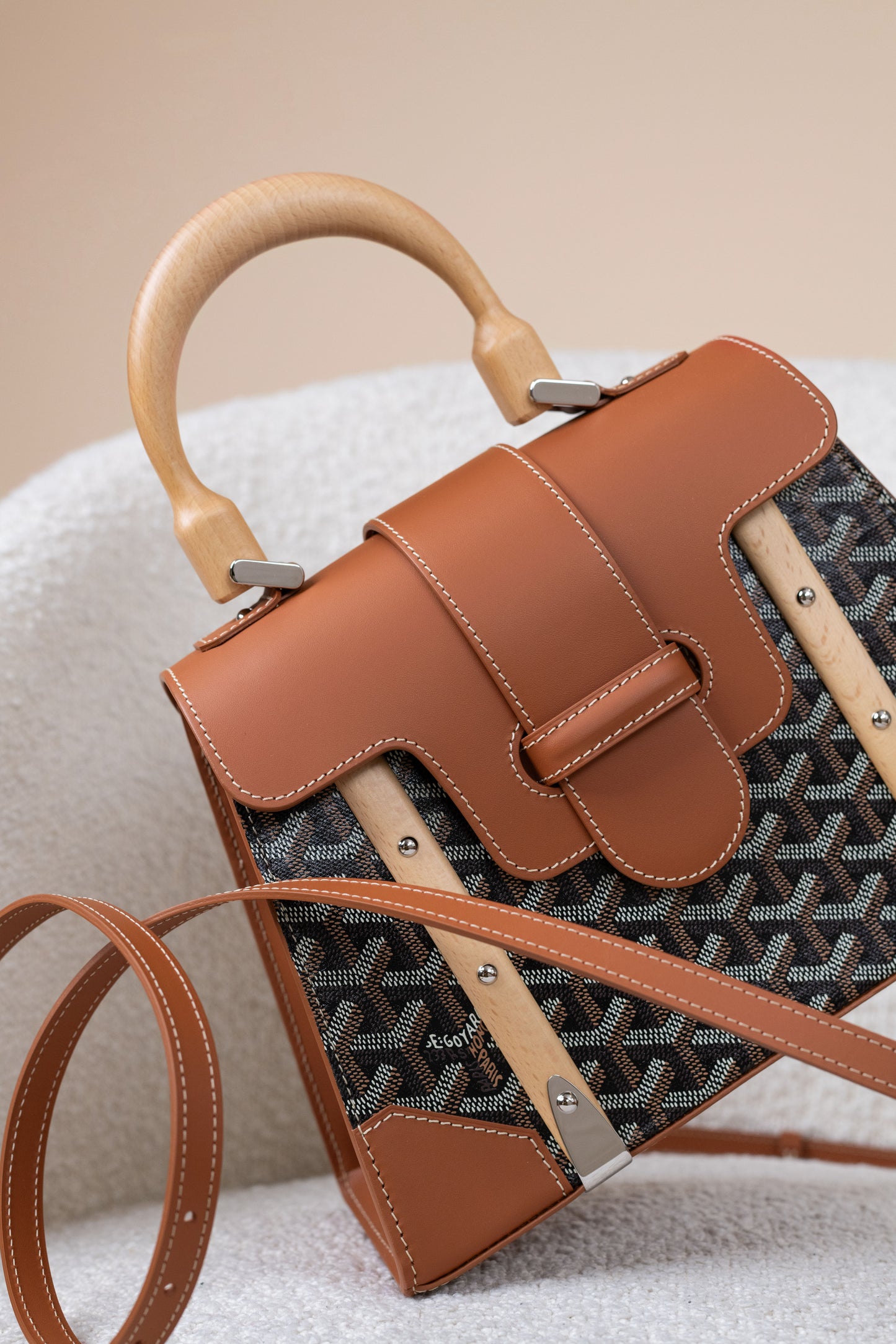 Goyard Saigon PM Tan Bag