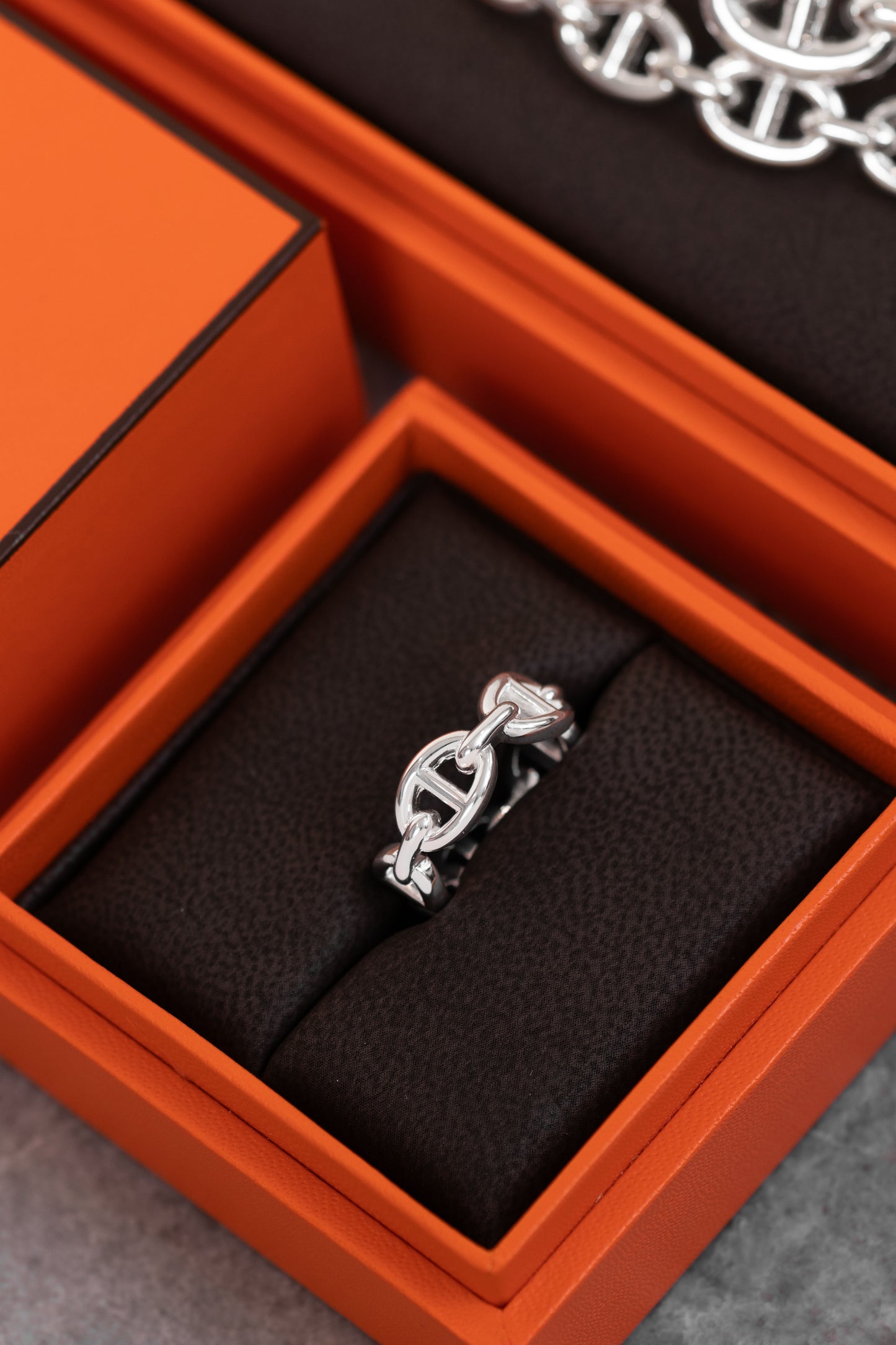 Hermès Chain D'ancre Choker & Ring