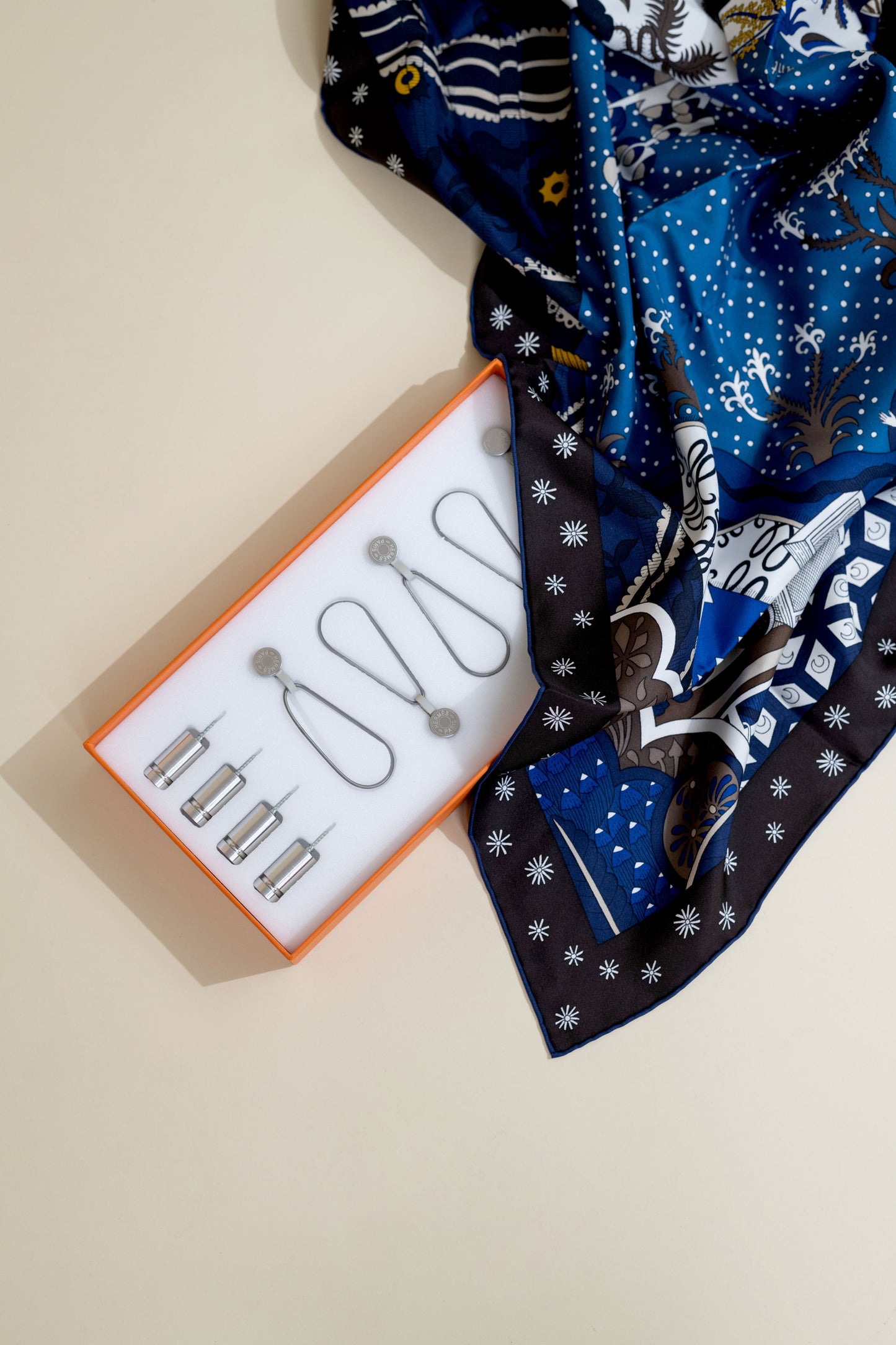 Hermès Scarf Display System