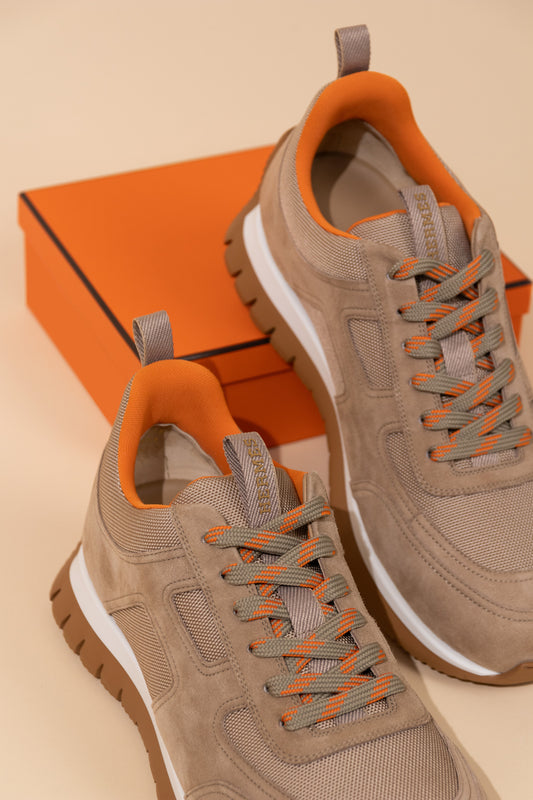 Hermès Jimmy Sneakers in Beige Argile