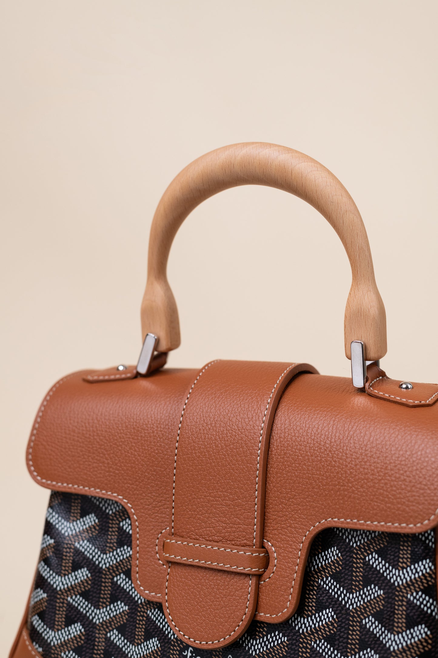 Goyard Mini Saigon Tan & Black
