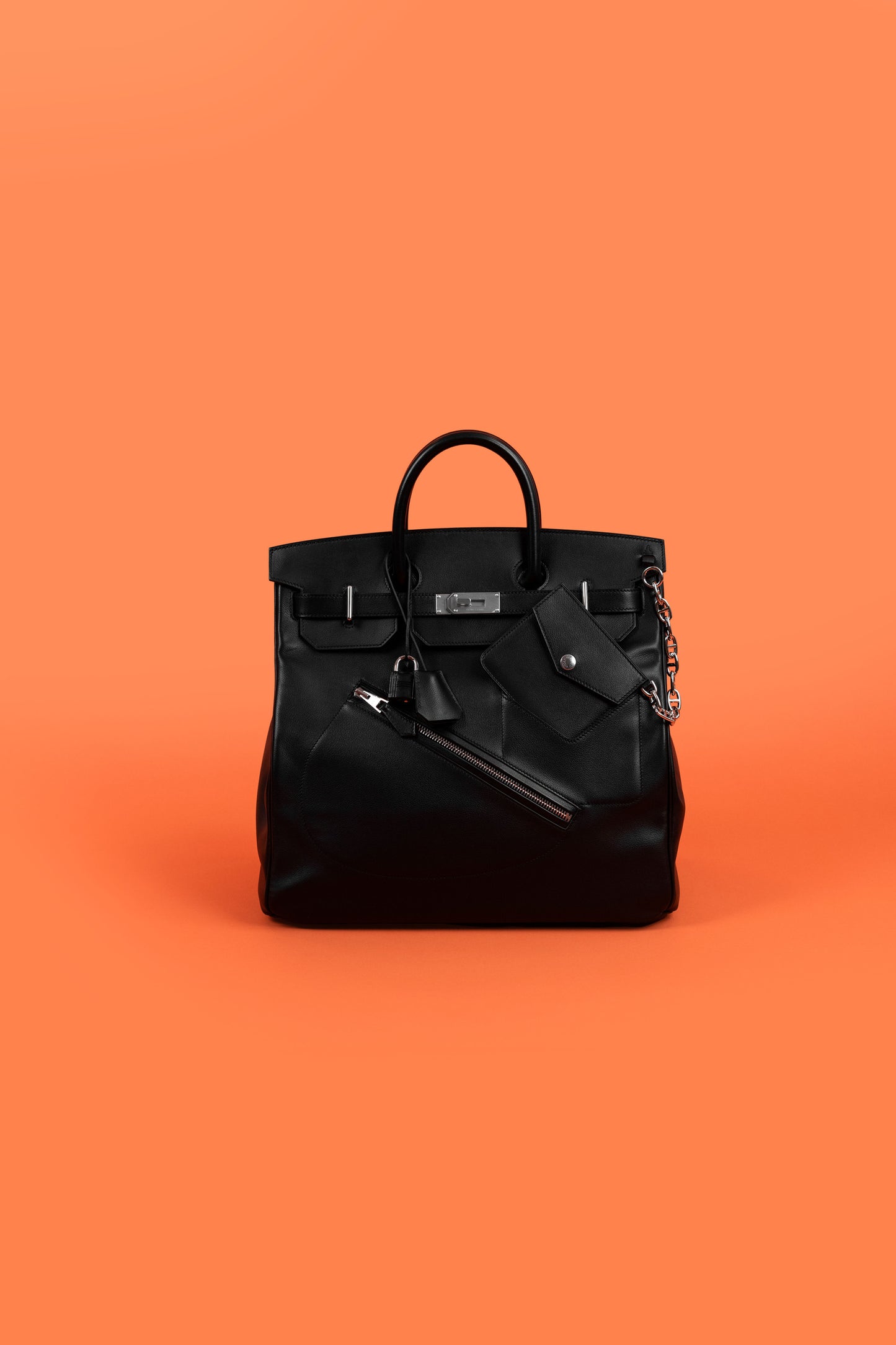 Hermès Hac Rock Birkin 40 Black PHW