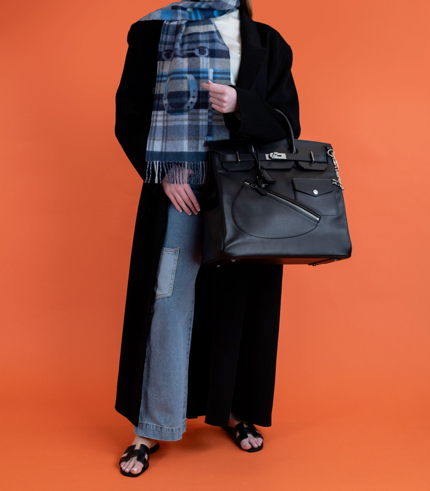 Hermès Hac Rock Birkin 40 Black PHW