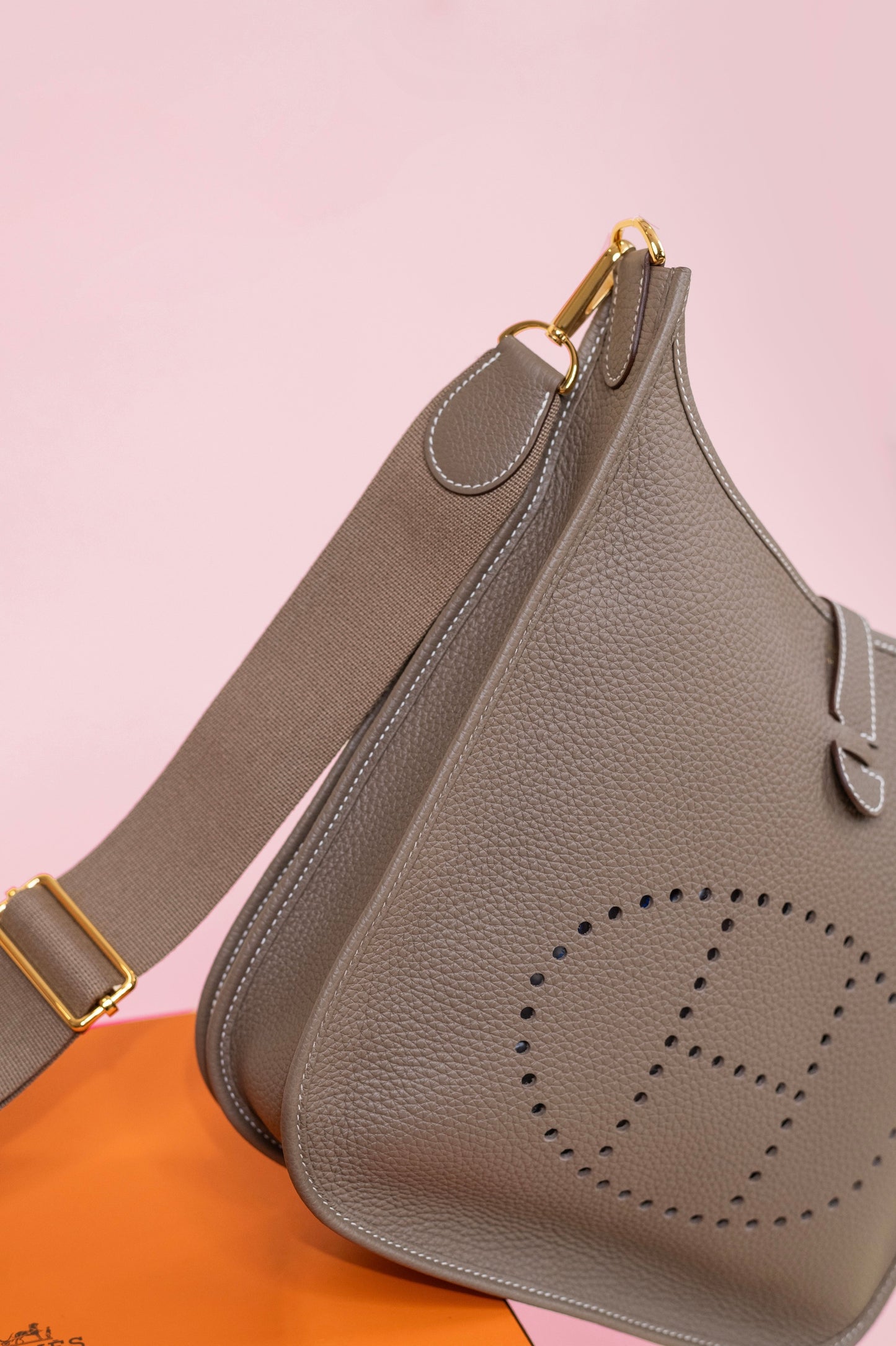 Hermès Evelyne Etoupe PM