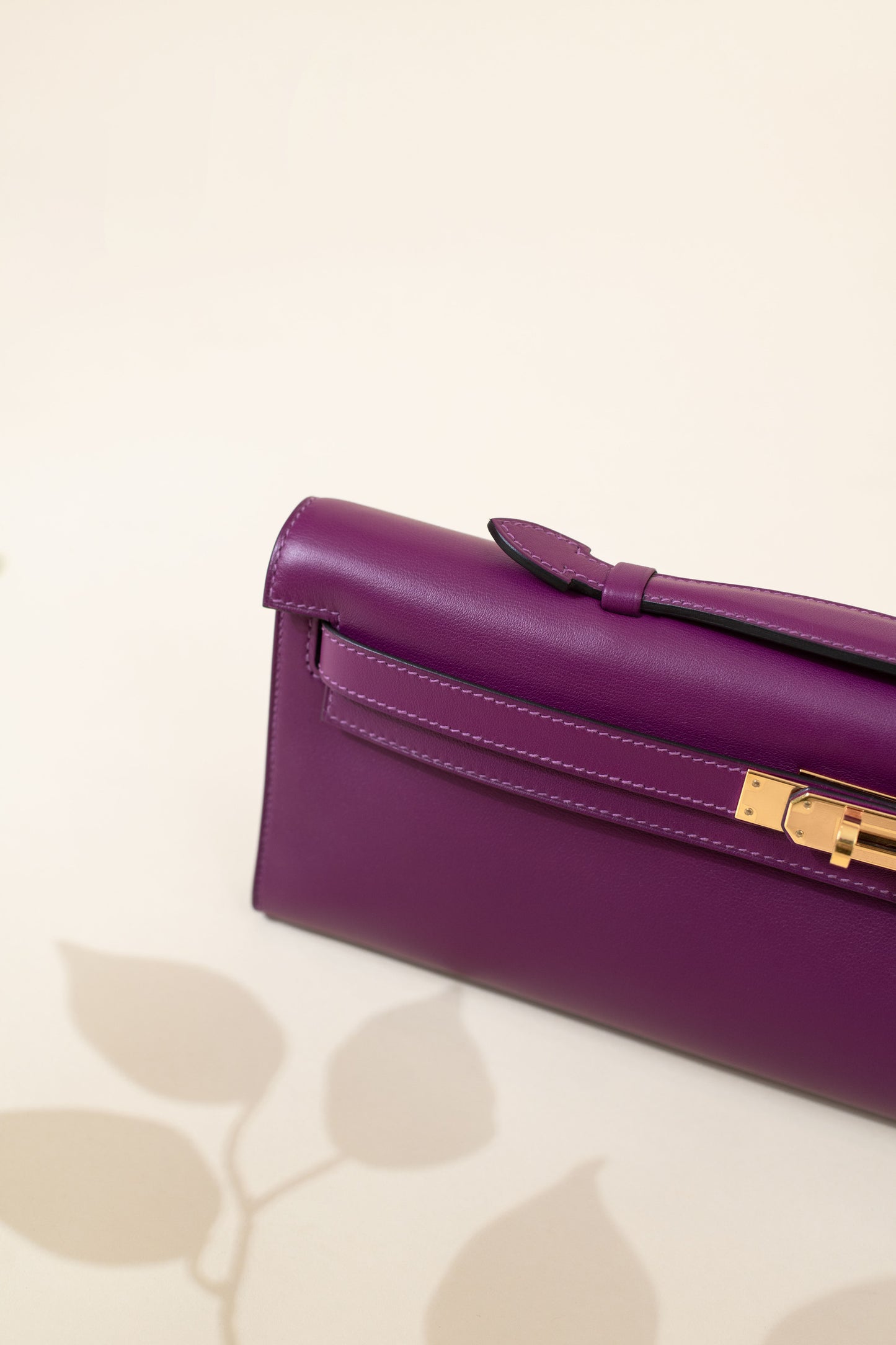 Hermès Kelly Cut Swift in Rose Azalee GHW