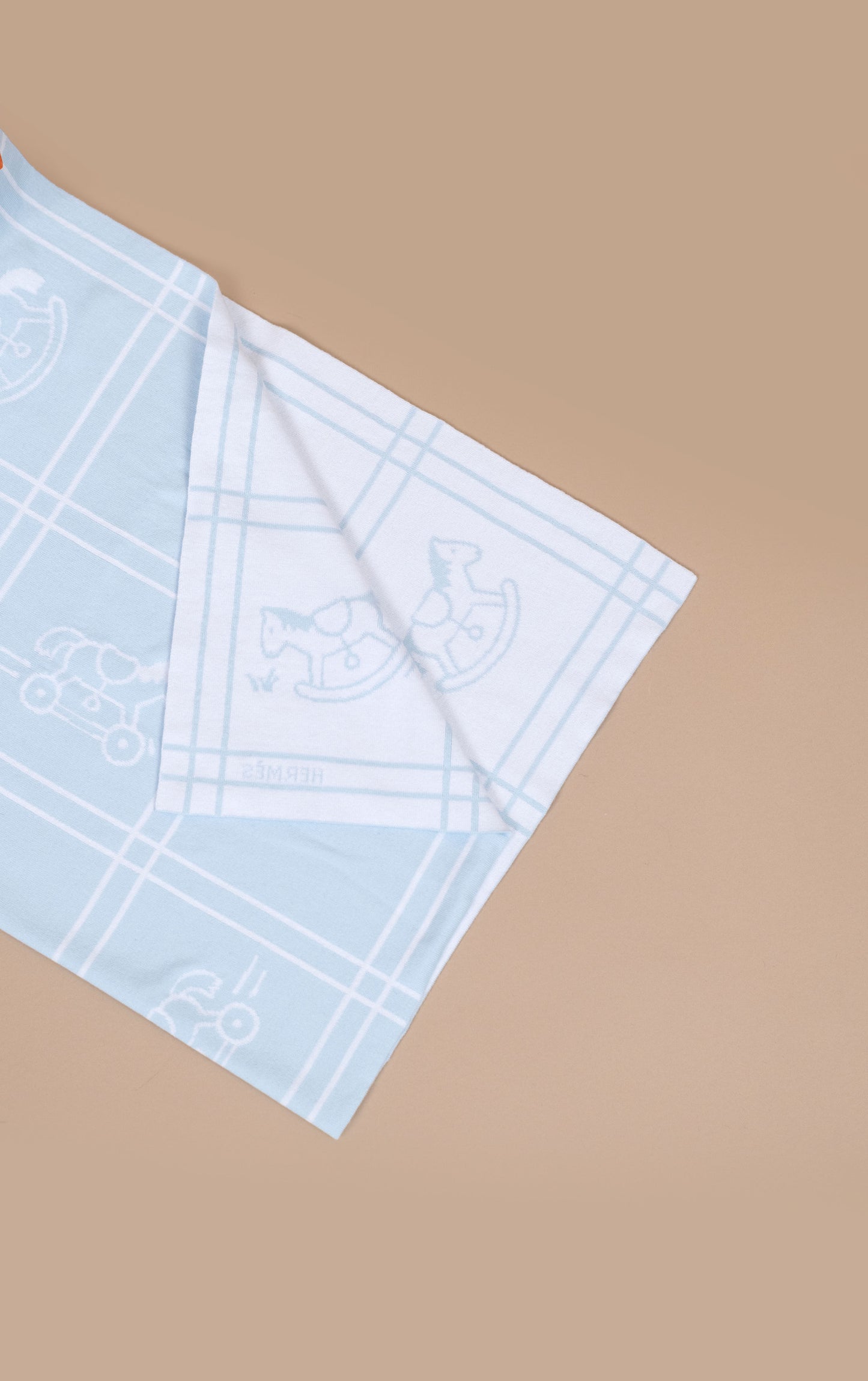Hermès Baby Blanket in Blue