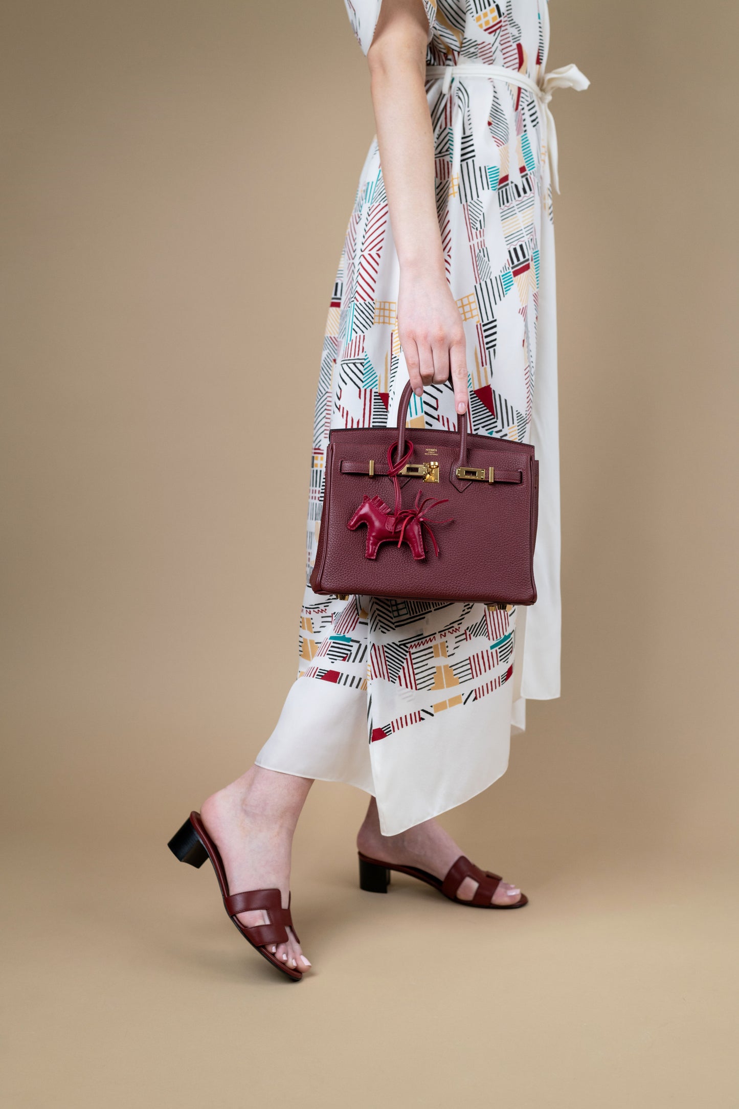 هيرميس بيركين 25 توغو في Rouge H GHW