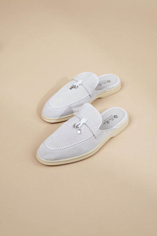 Loro Piana Babouche in Pearl Powder
