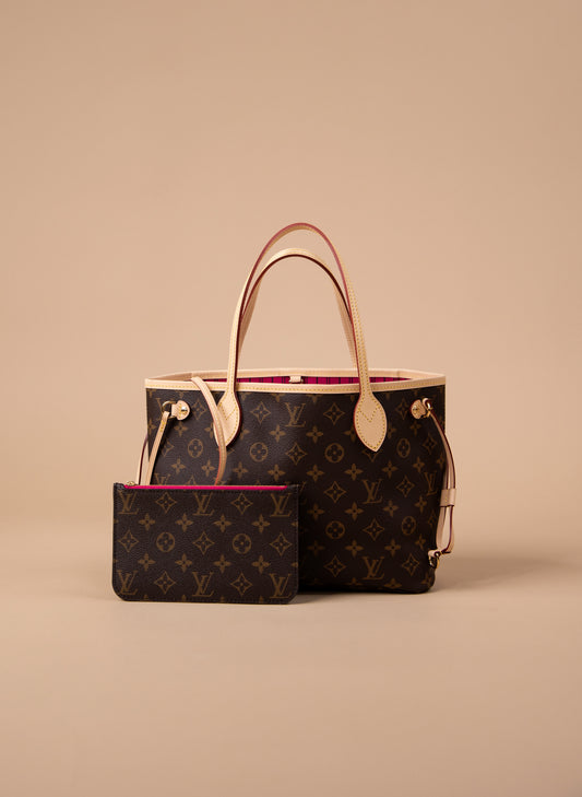 حقيبة لويس فويتون Neverfull Monogram