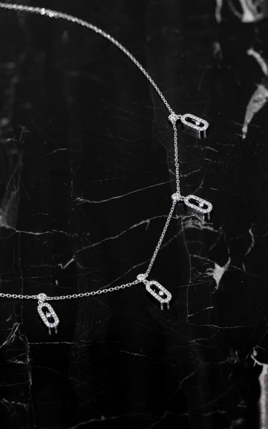 Messika White Gold Diamond Move Uno Choker