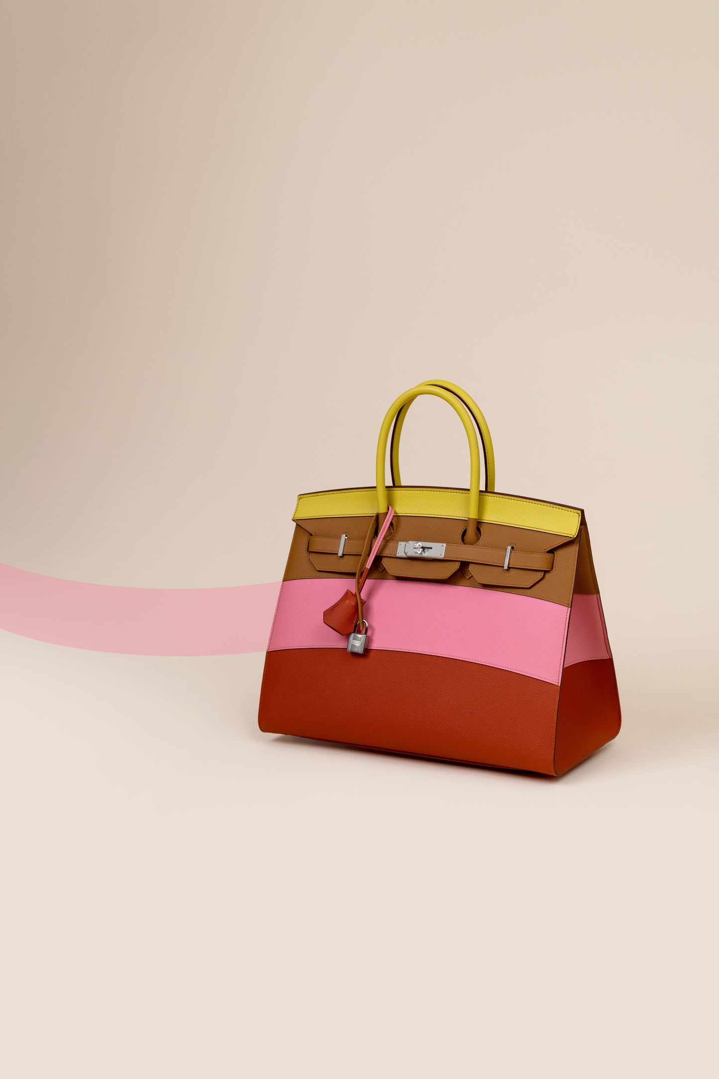 Hermès Limited Edition Birkin 35 Epsom Sellier in Sunrise