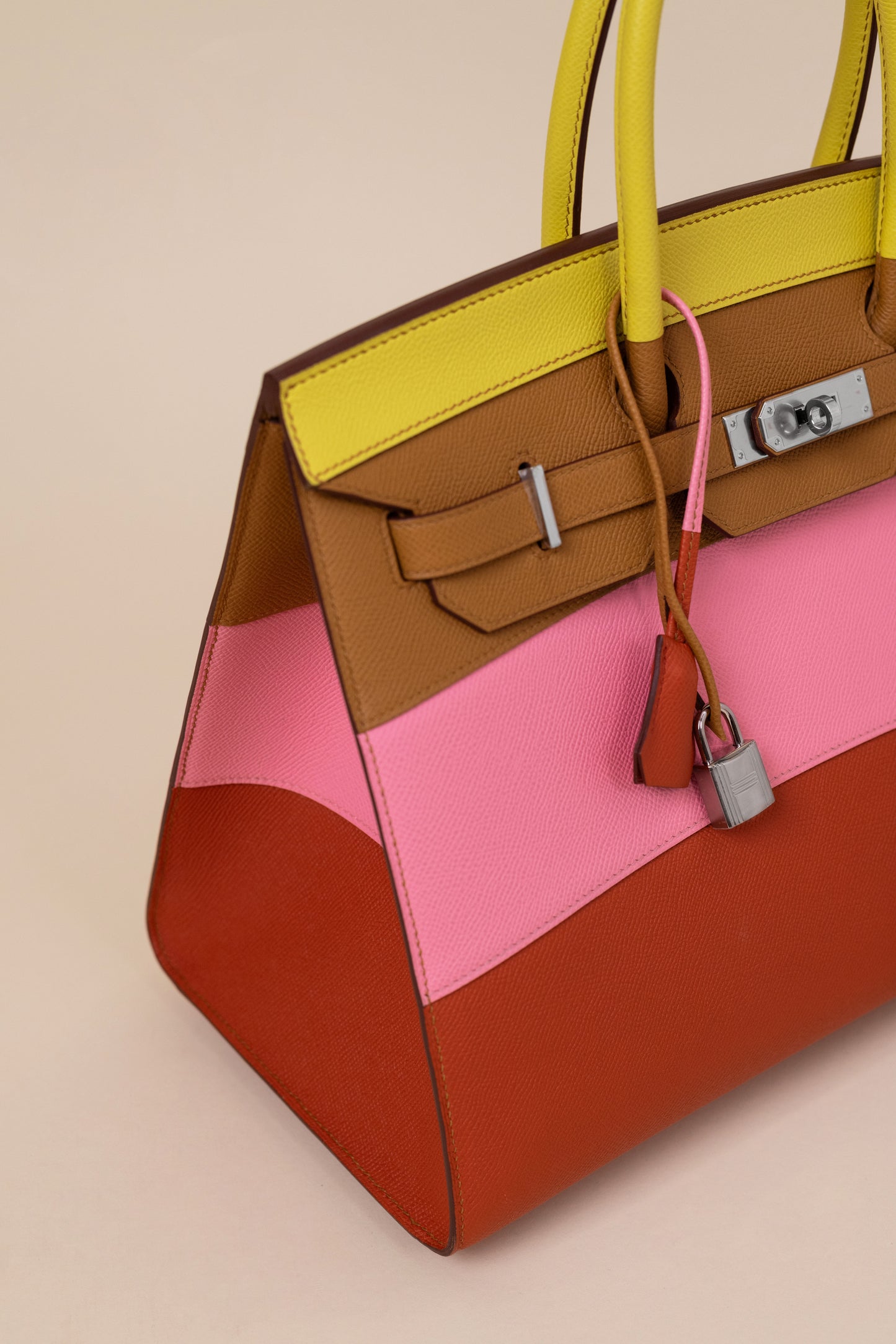 Hermès Limited Edition Birkin 35 Epsom Sellier in Sunrise