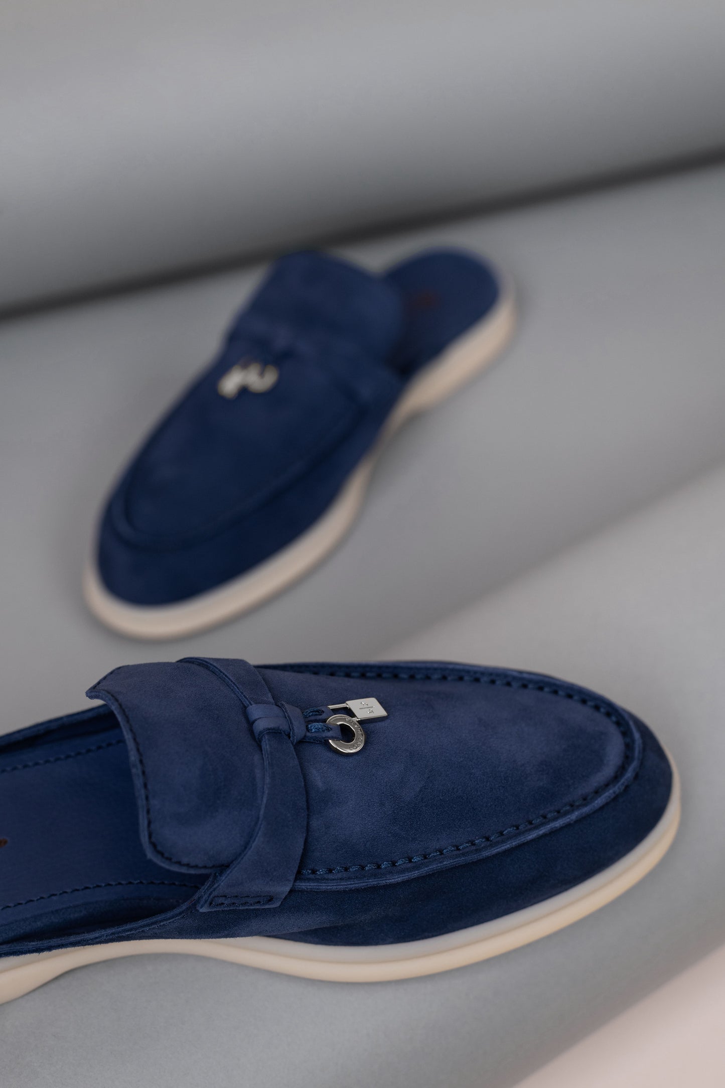 Loro Piana Babouche in True Dark Blue