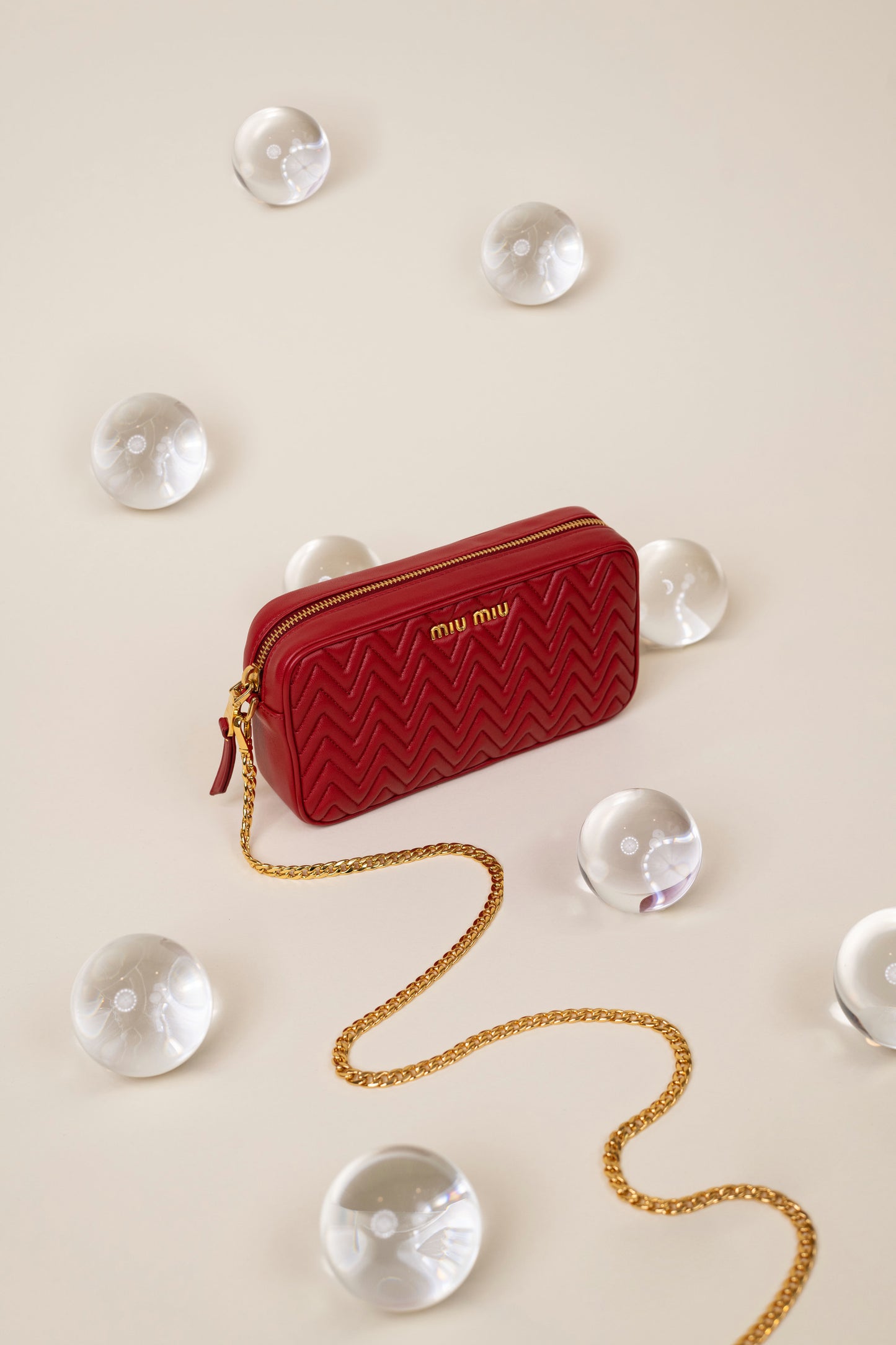 Miu Miu Red Crossbody Bag