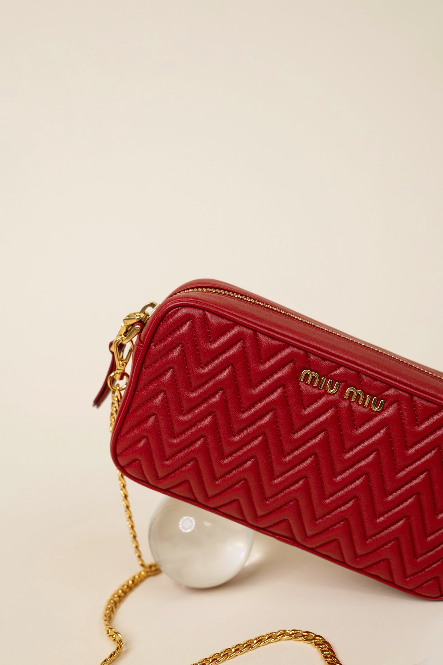 Miu Miu Red Crossbody Bag
