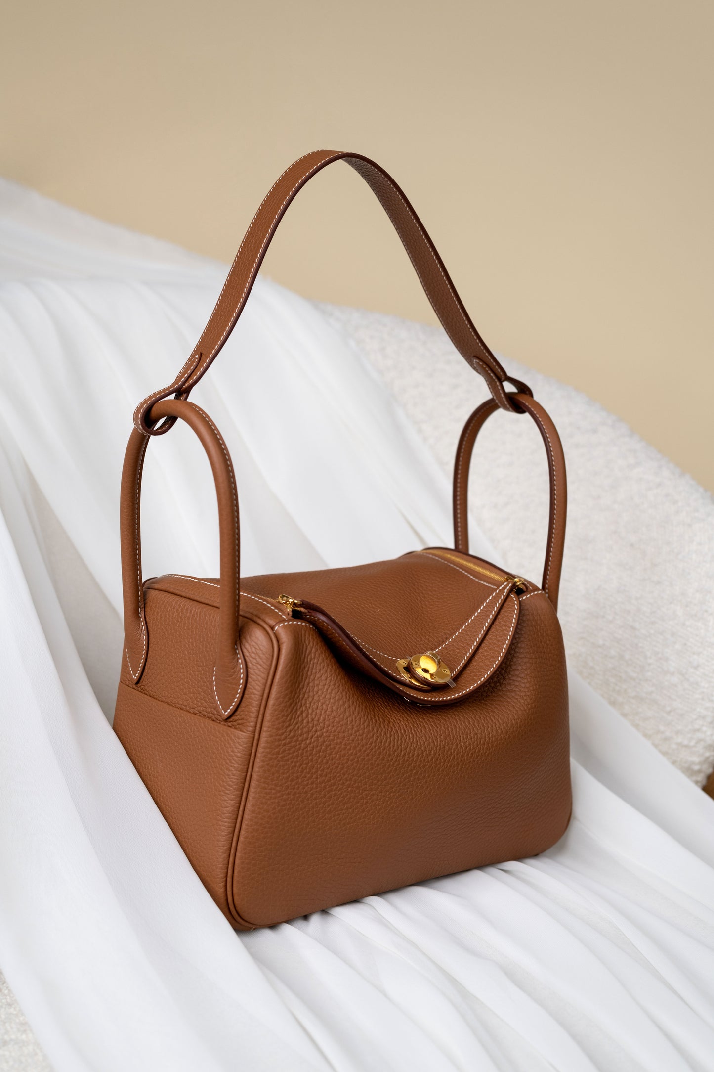 Hermès Mini Lindy & Lindy 26 Gold GHW