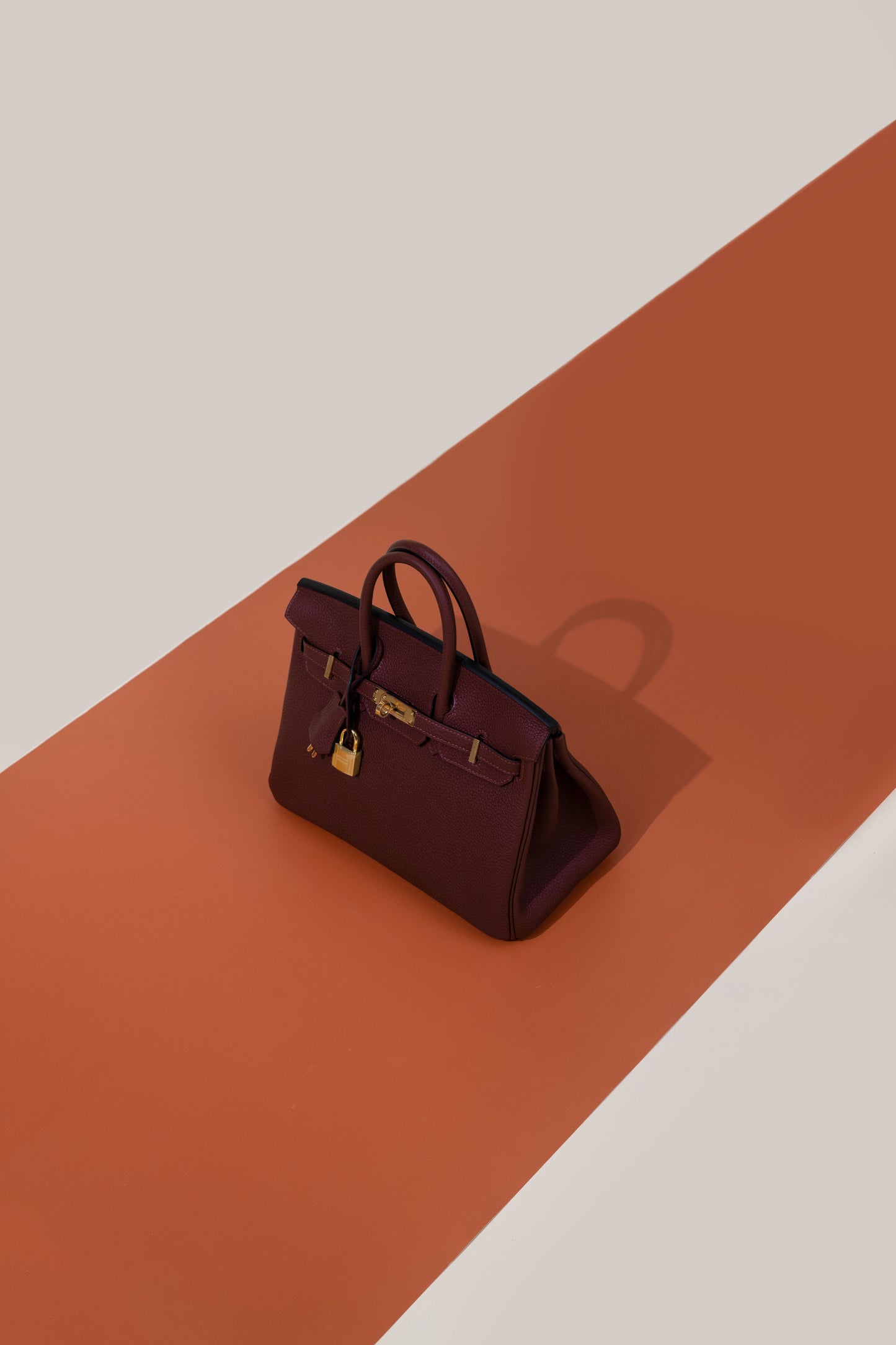 هيرميس بيركين 25 توغو في Rouge H GHW