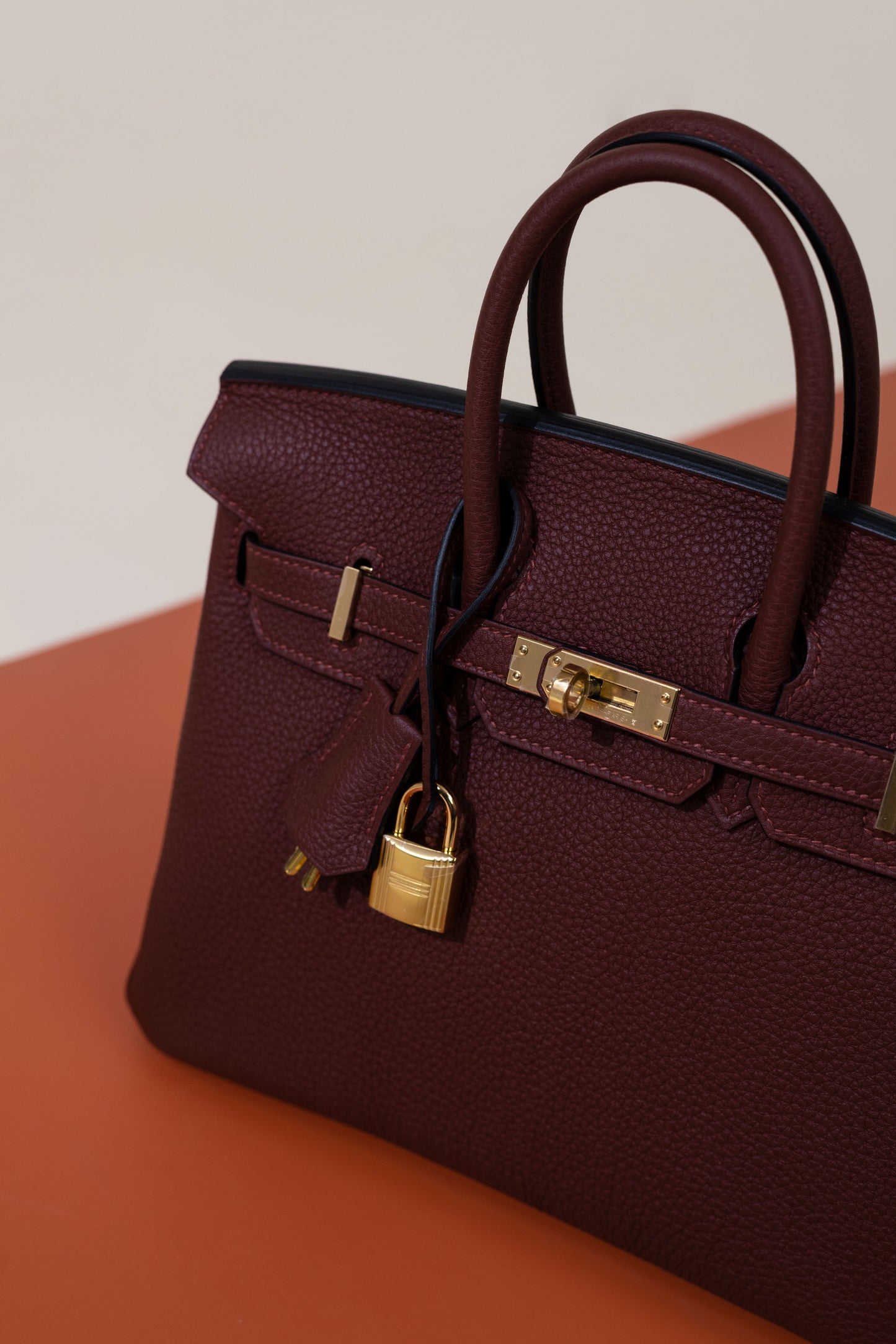 هيرميس بيركين 25 توغو في Rouge H GHW