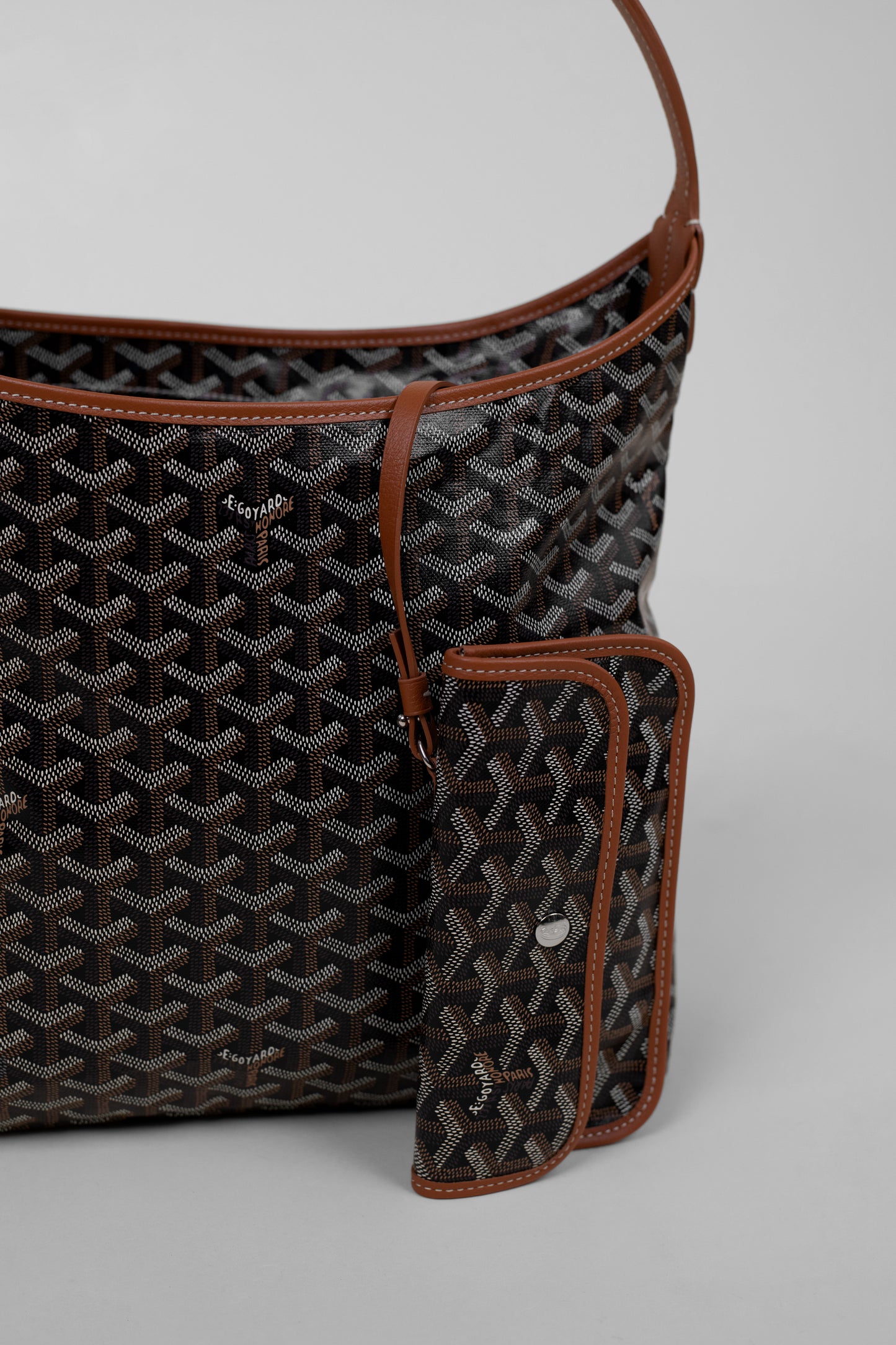 Goyard Bohème Hobo Tan Bag