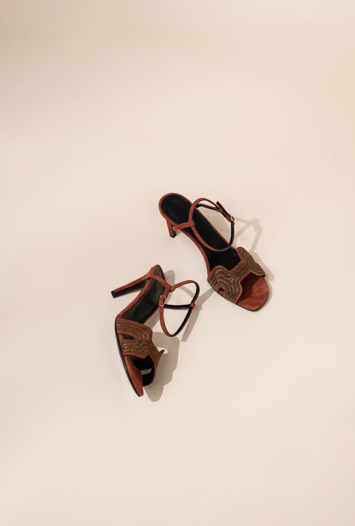 Hermès Haden 80 Sandals in Rouge de Turin
