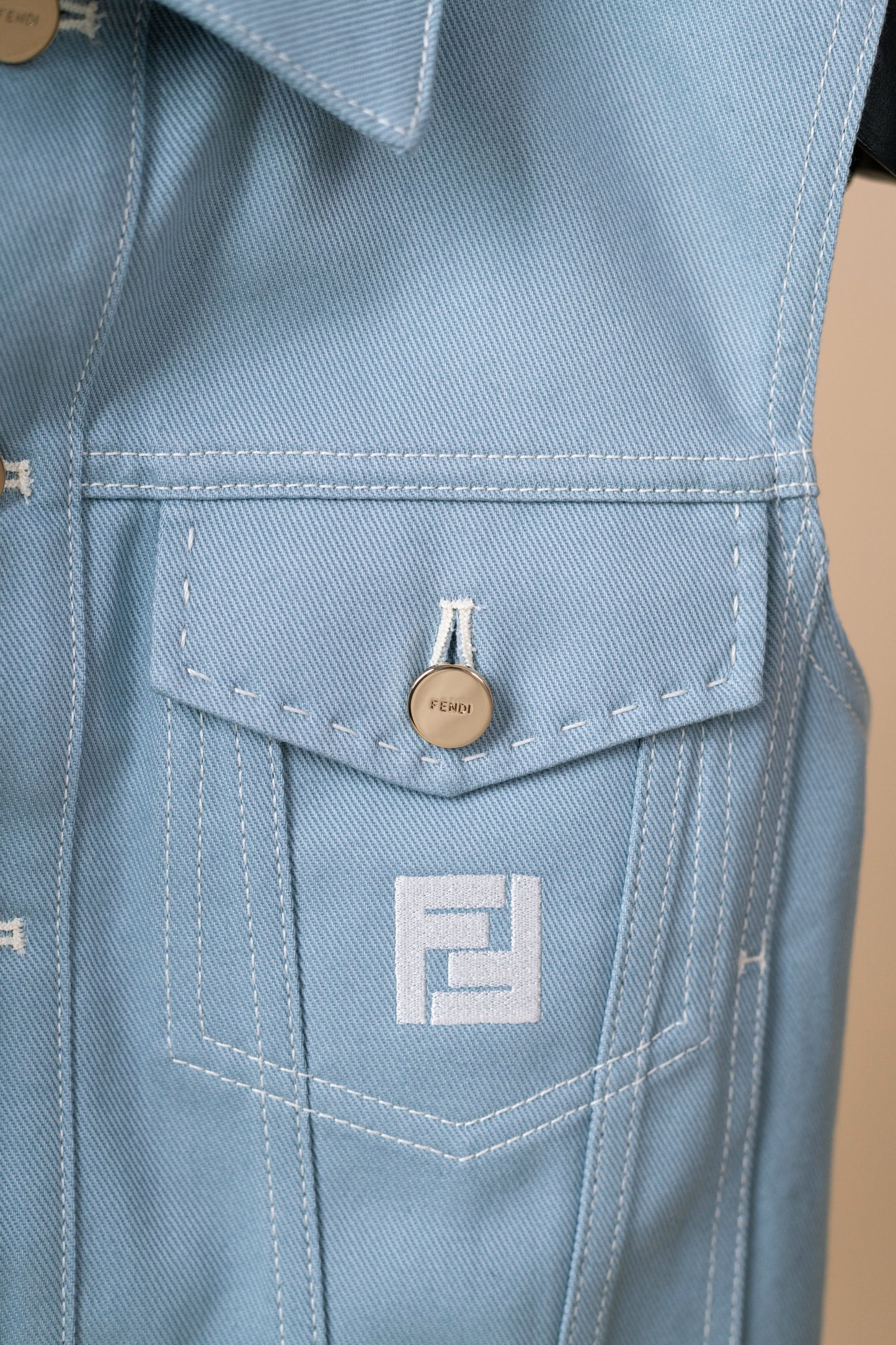 Fendi Denim Vest
