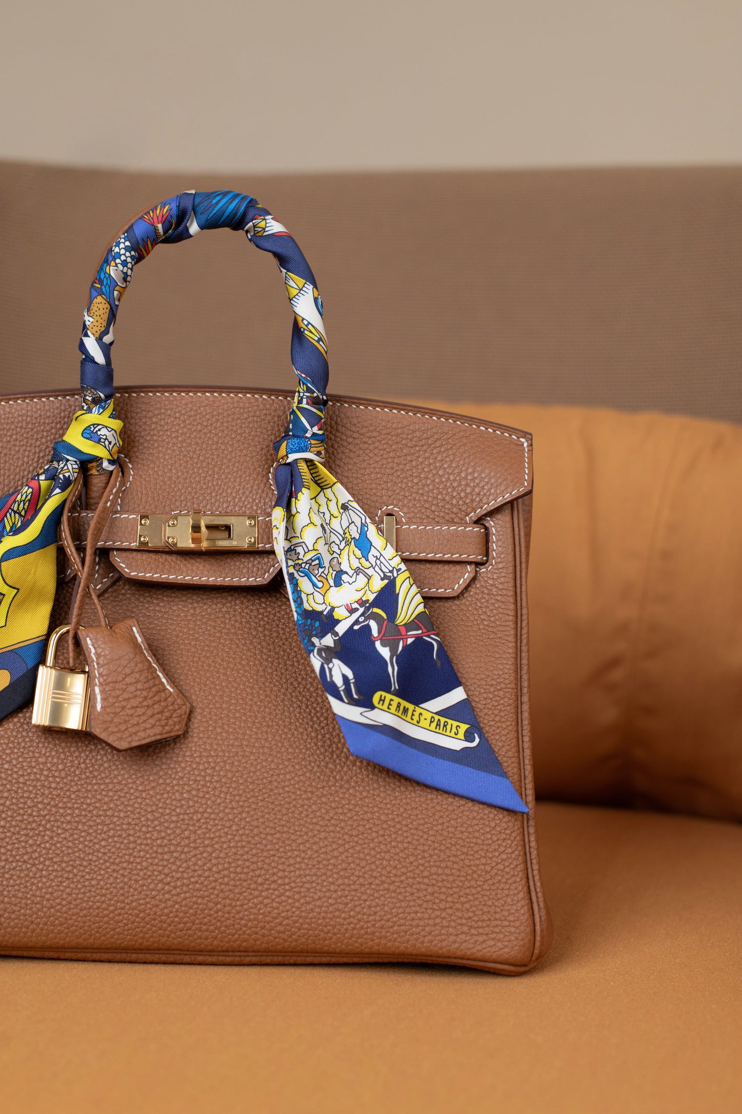 Hermès Birkin 25 Togo Gold GHW