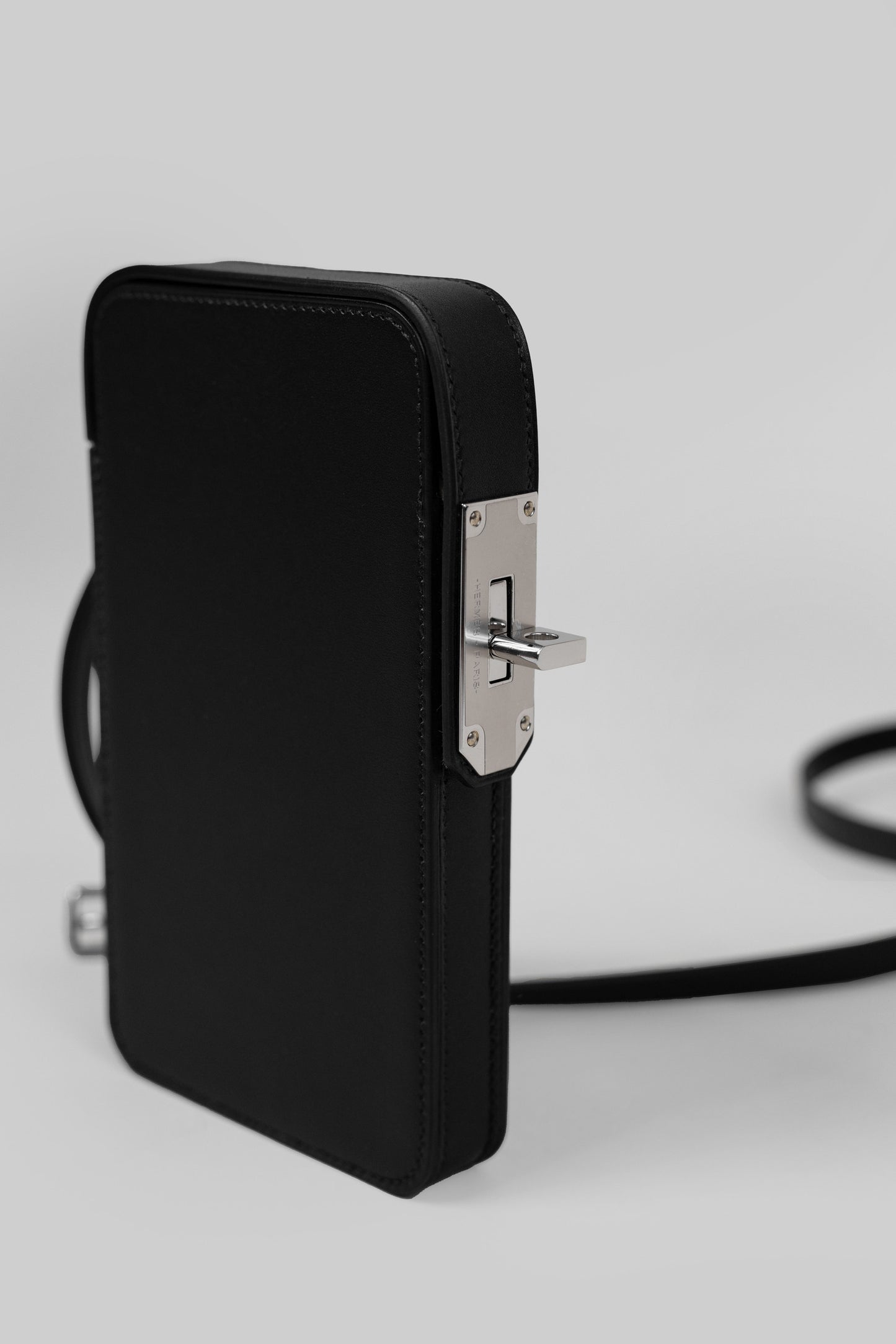 Hermès Hac a Box Black Phone Cases in PHW & GHW