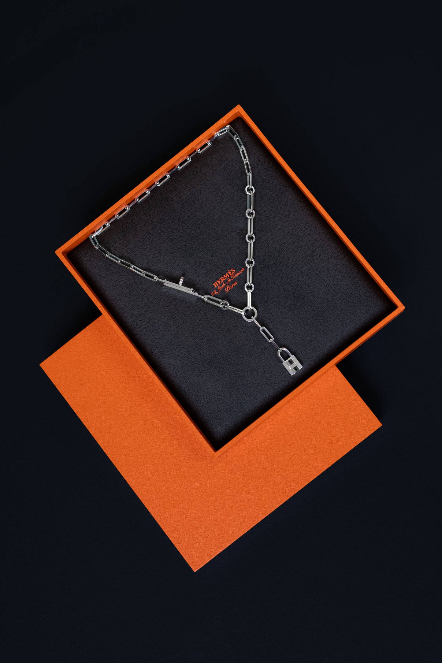 Hermès Kelly Chaine Lariat Necklace