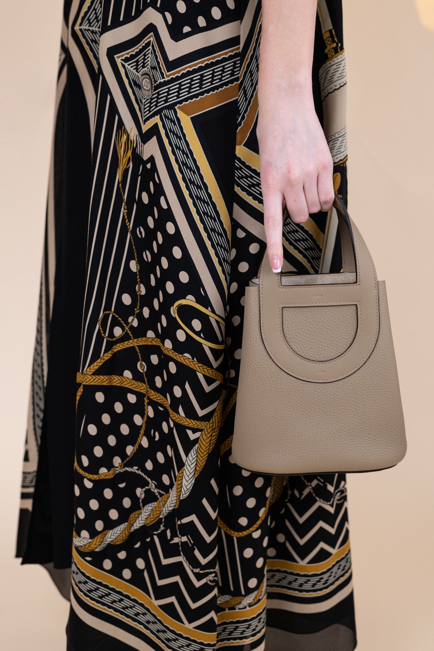 Hermès In-The-Loop in Beige Marfa PHW