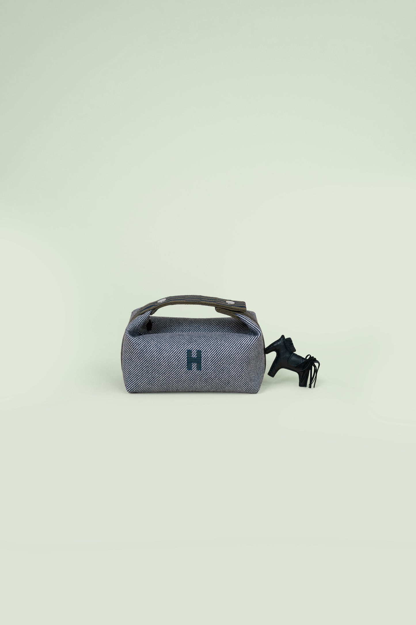 Hermès Bride-A-Brac Bleu Abysse Natte Canvas