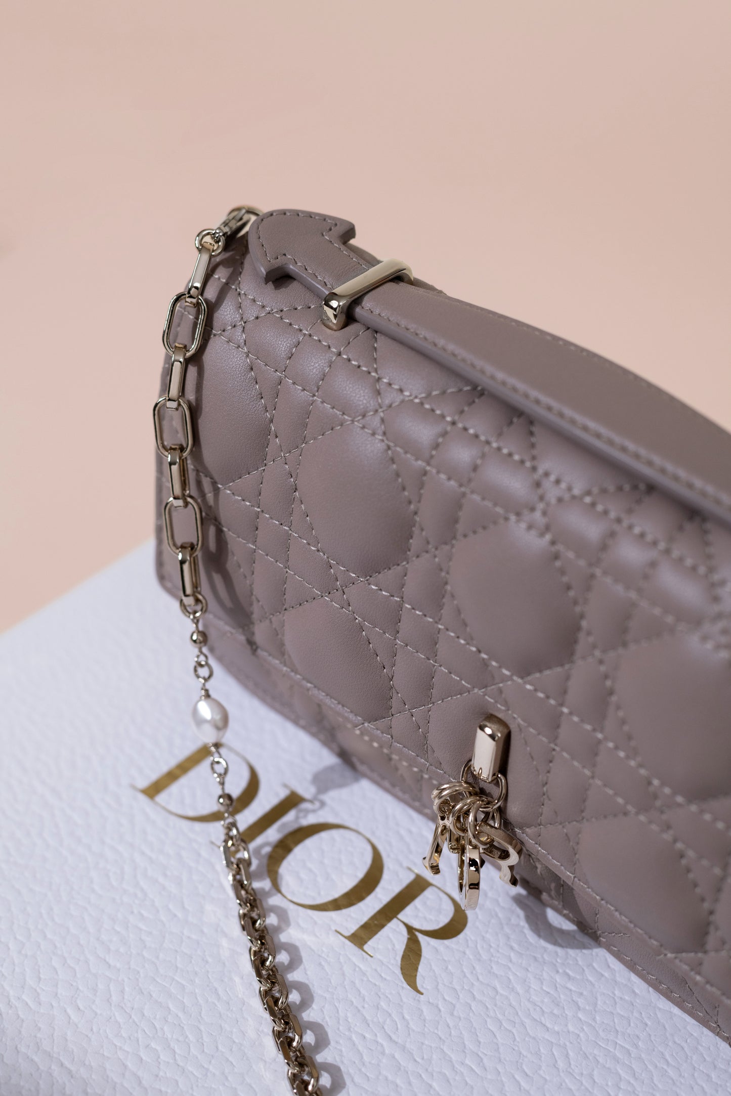 Dior My Dior Mini Bag in Warm Taupe