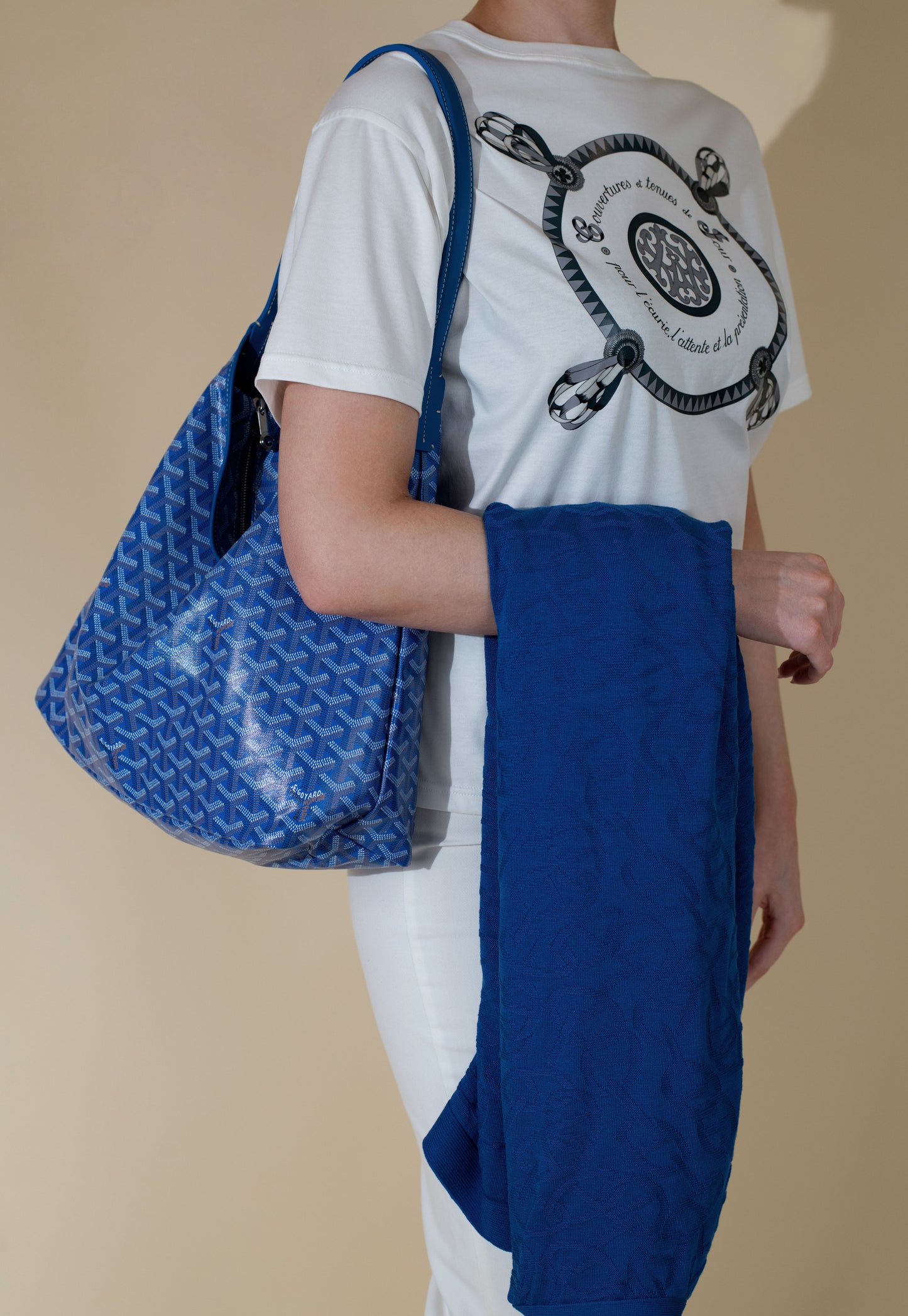 Goyard Bohème Hobo Bag in Blue