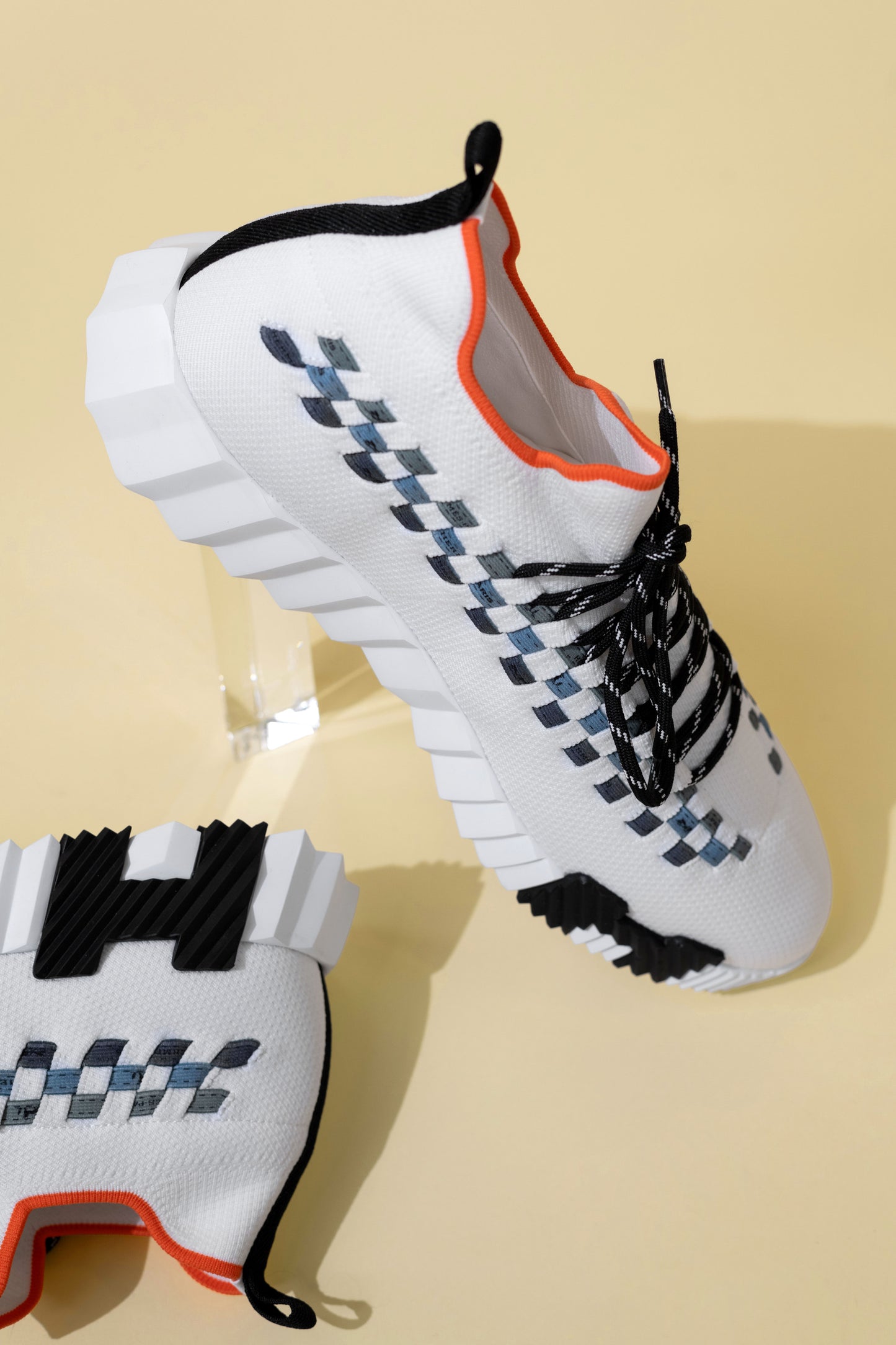 Hermès Flex Mesh White Sneakers
