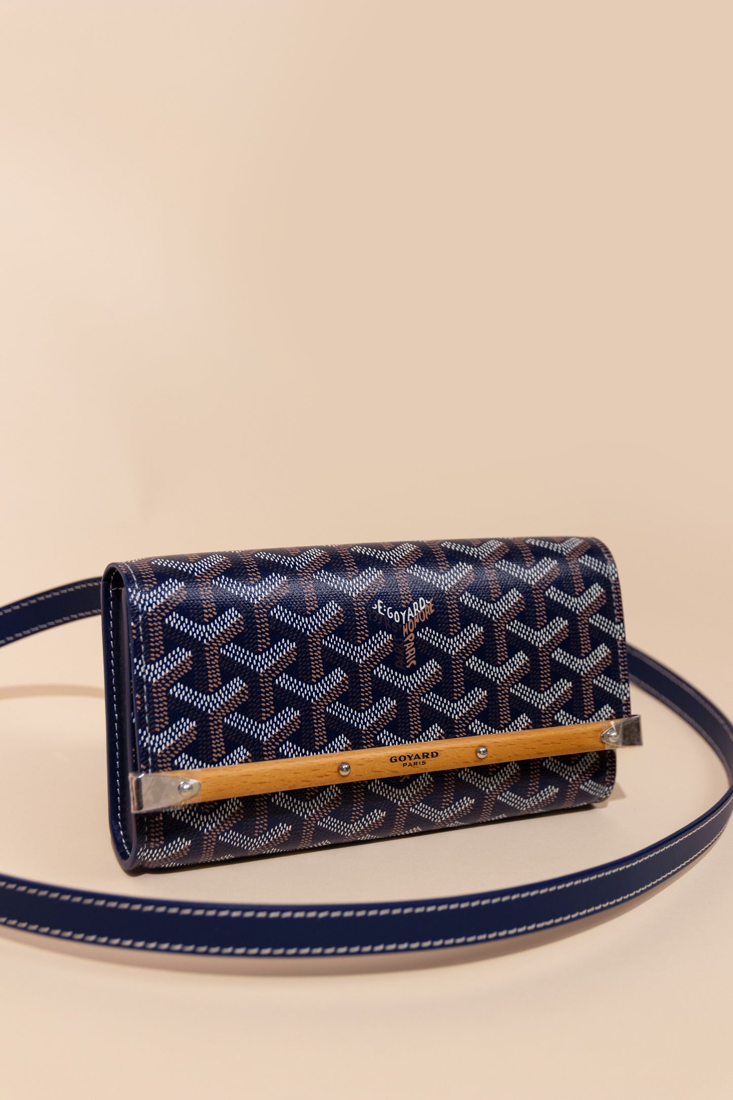 Goyard Monte Carlo Navy Wallet