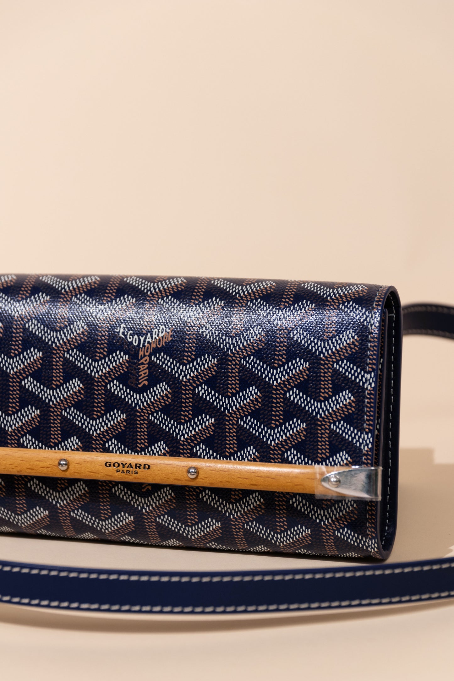 Goyard Monte Carlo Navy Wallet