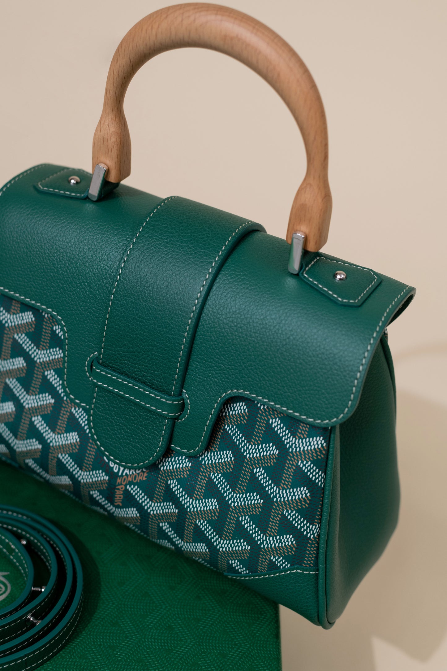 Goyard Mini Saigon in Green