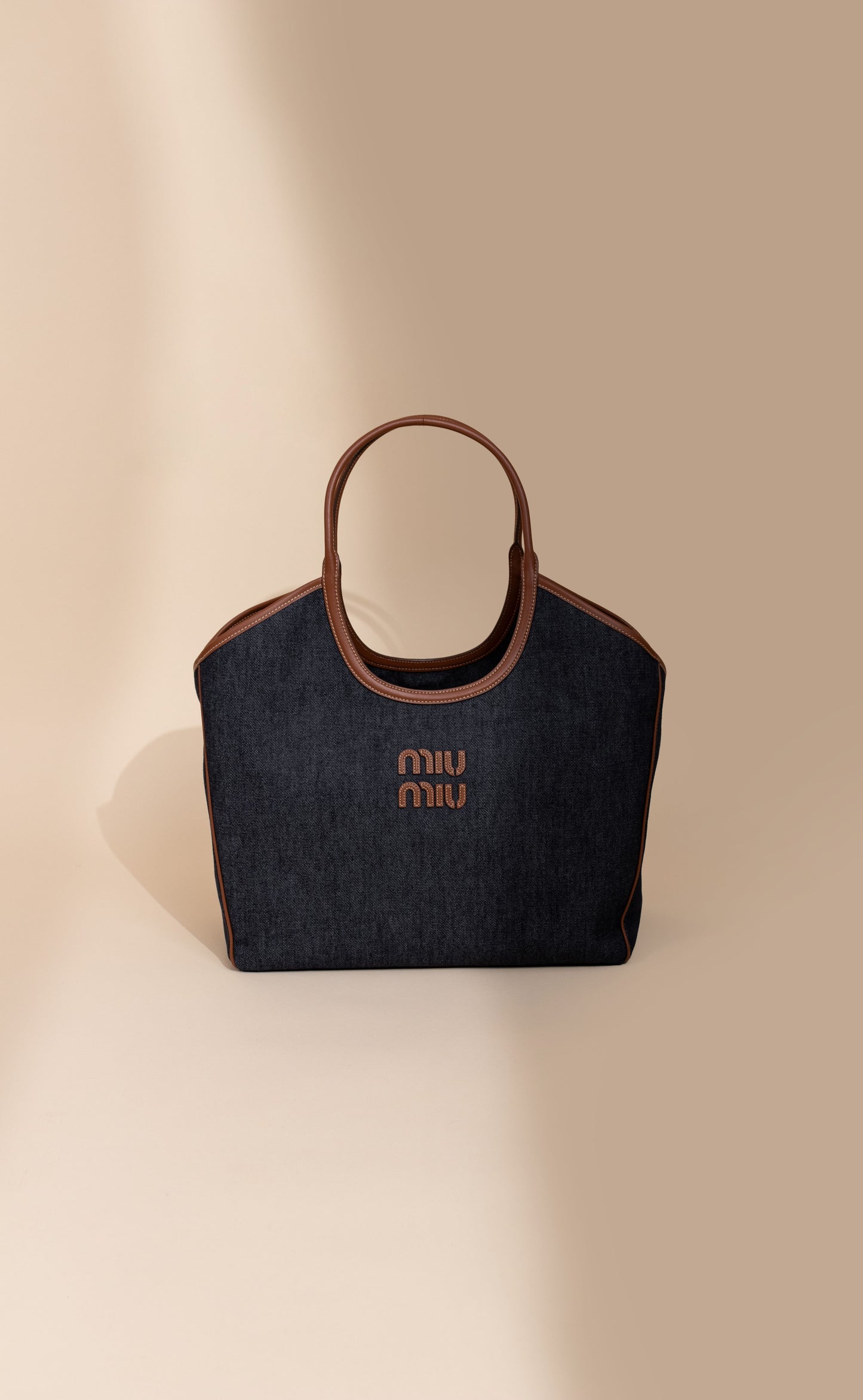 Miu Miu Denim Tote Bag