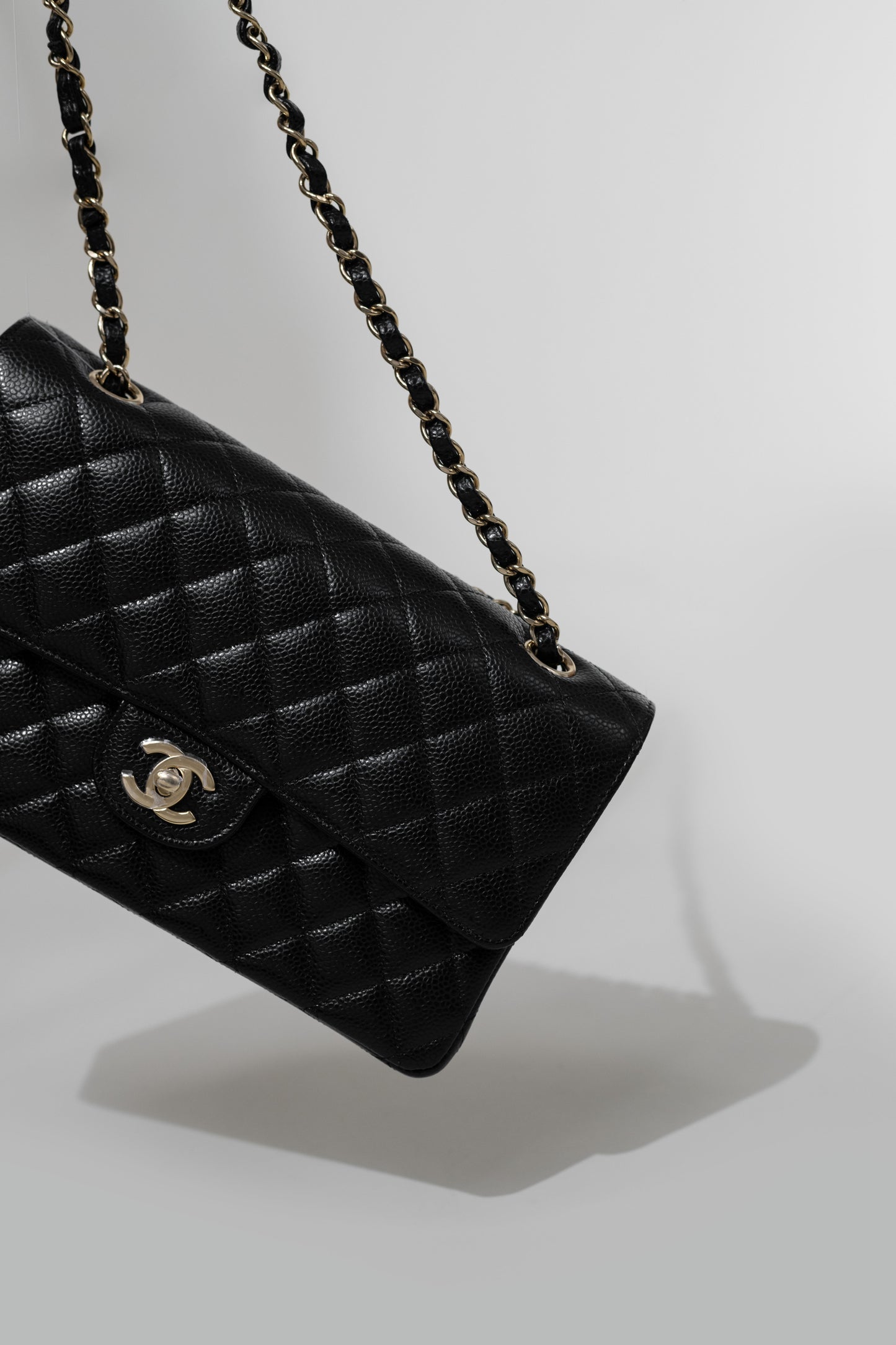 Chanel Medium Classic Caviar Flap Bag