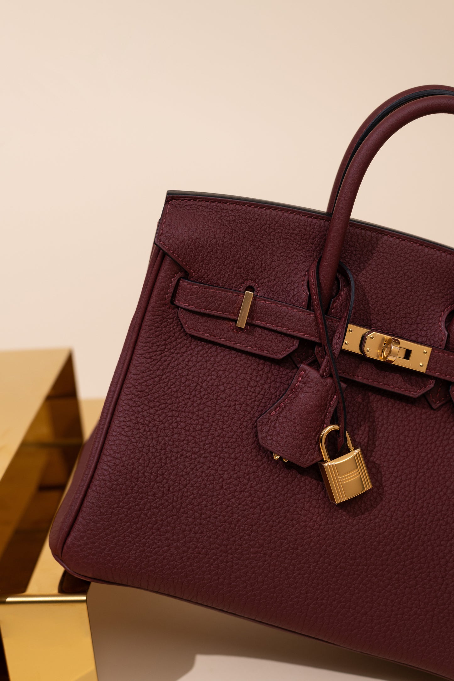 هيرميس بيركين 25 توغو في Rouge H GHW