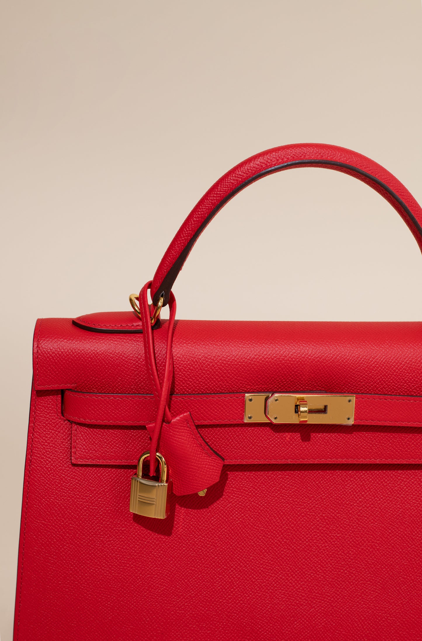 هيرميس كيلي 40 إبسوم في Rouge De Coeur GHW
