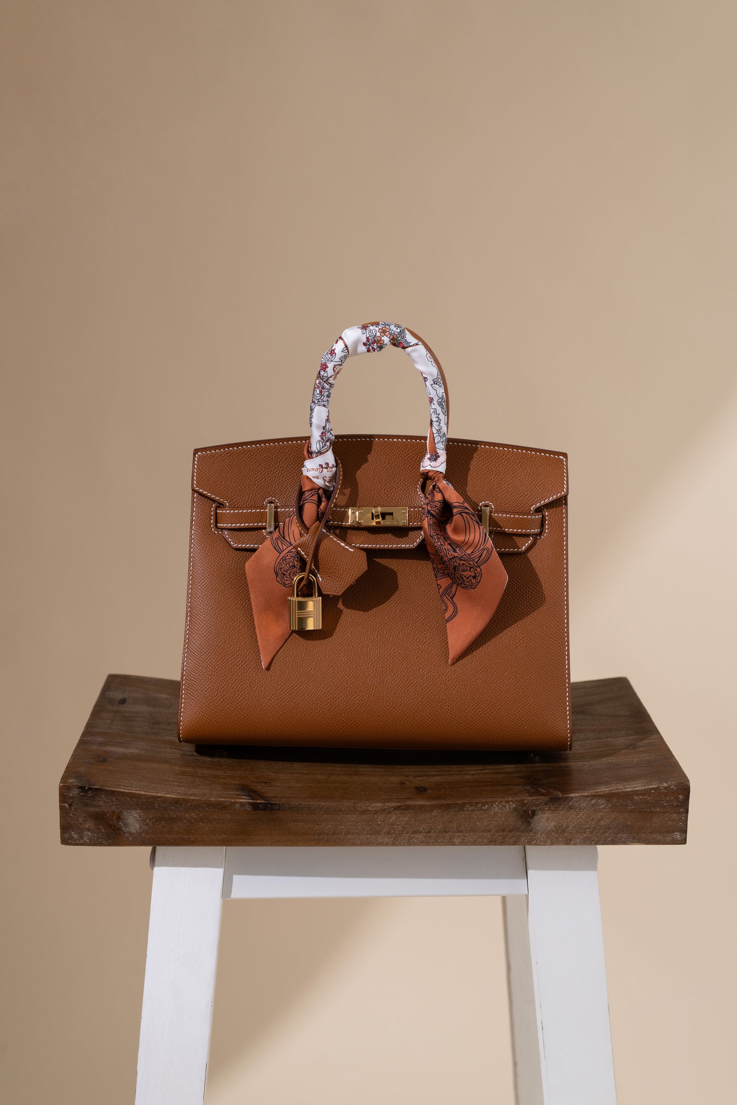 Hermès Birkin 25 Epsom Gold GHW