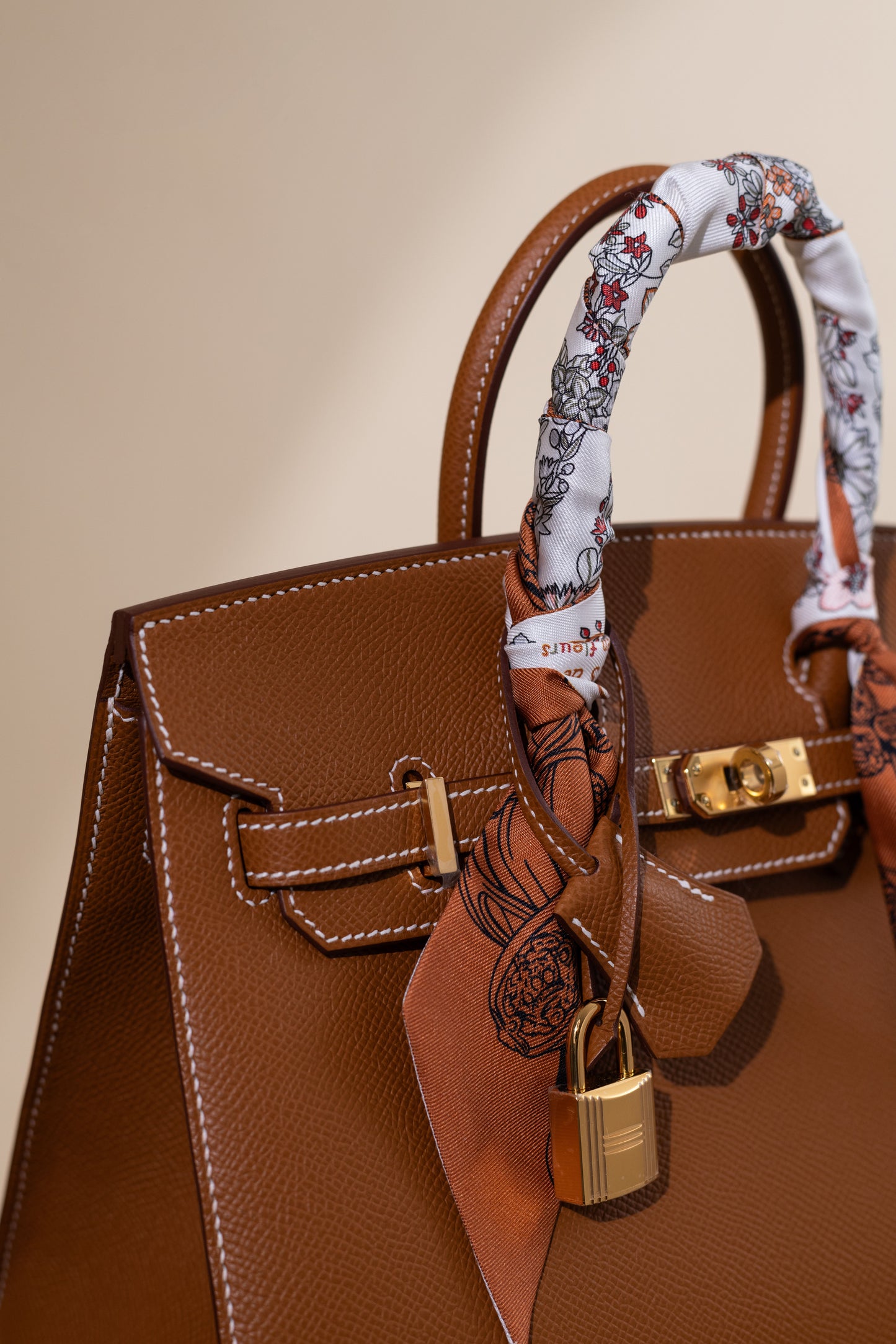 Hermès Birkin 25 Epsom Gold GHW