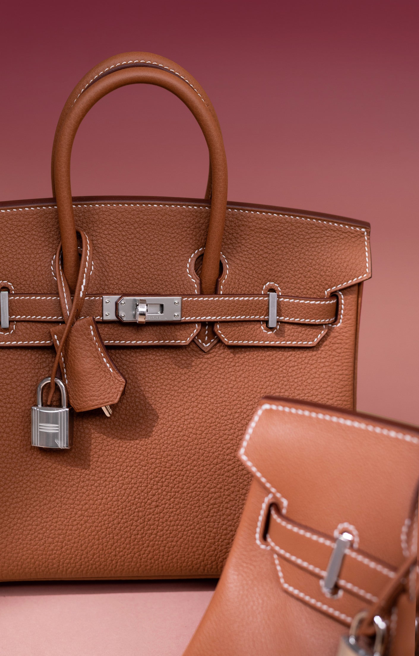 Hermès Birkin 25 Togo Gold & Birkin 29 Shoulder Evercolor Gold PHW