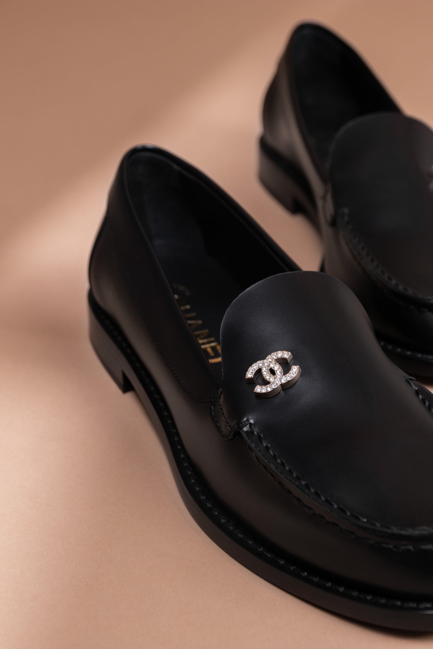 Chanel Loafers Black