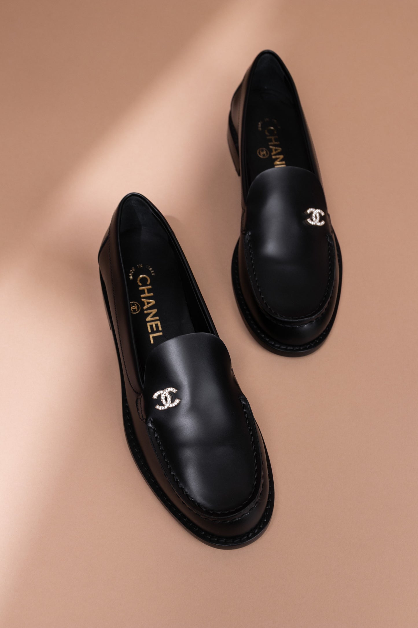 Chanel Loafers Black