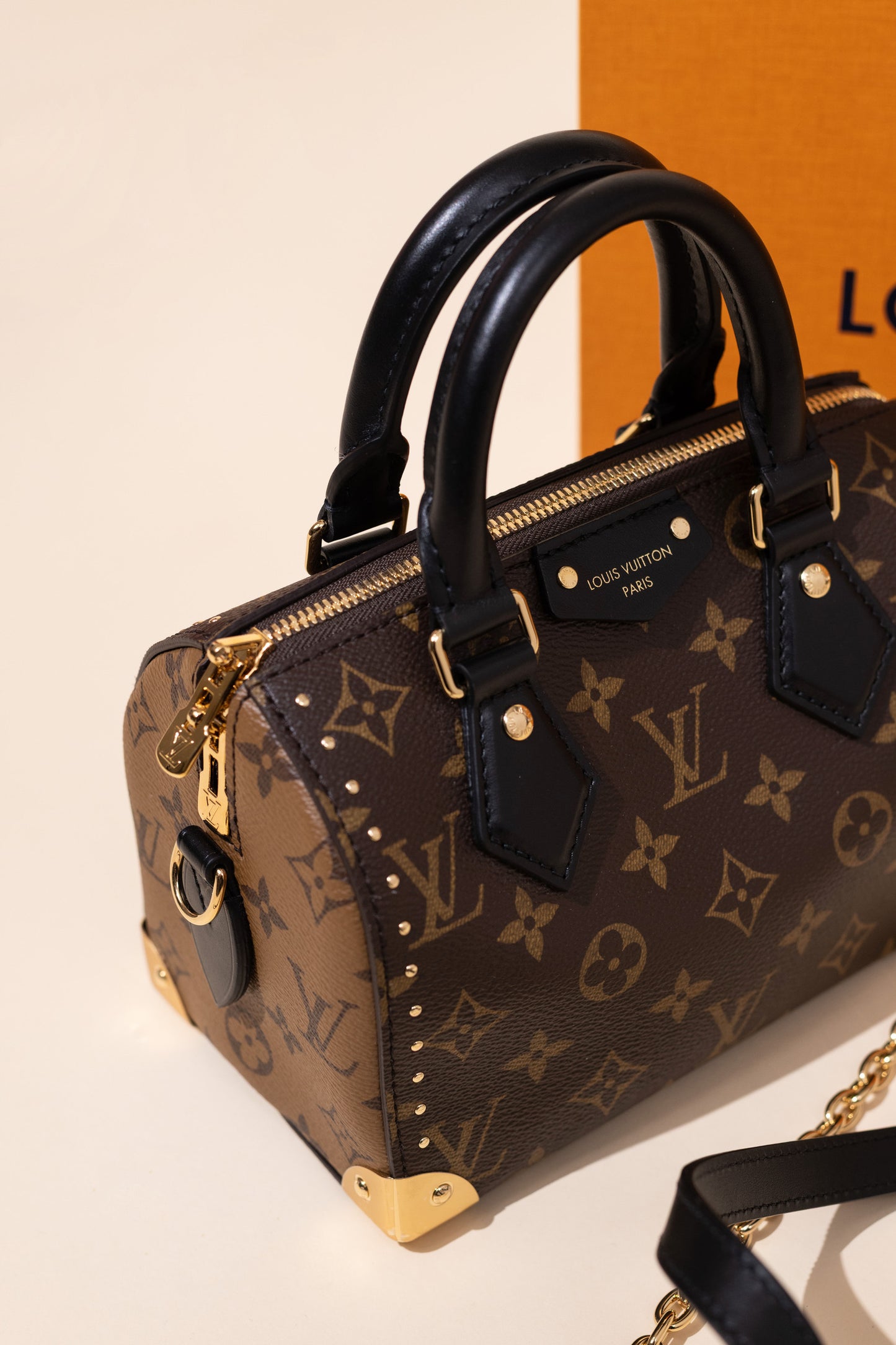 Louis Vuitton Monogram Speedy Trunk 20